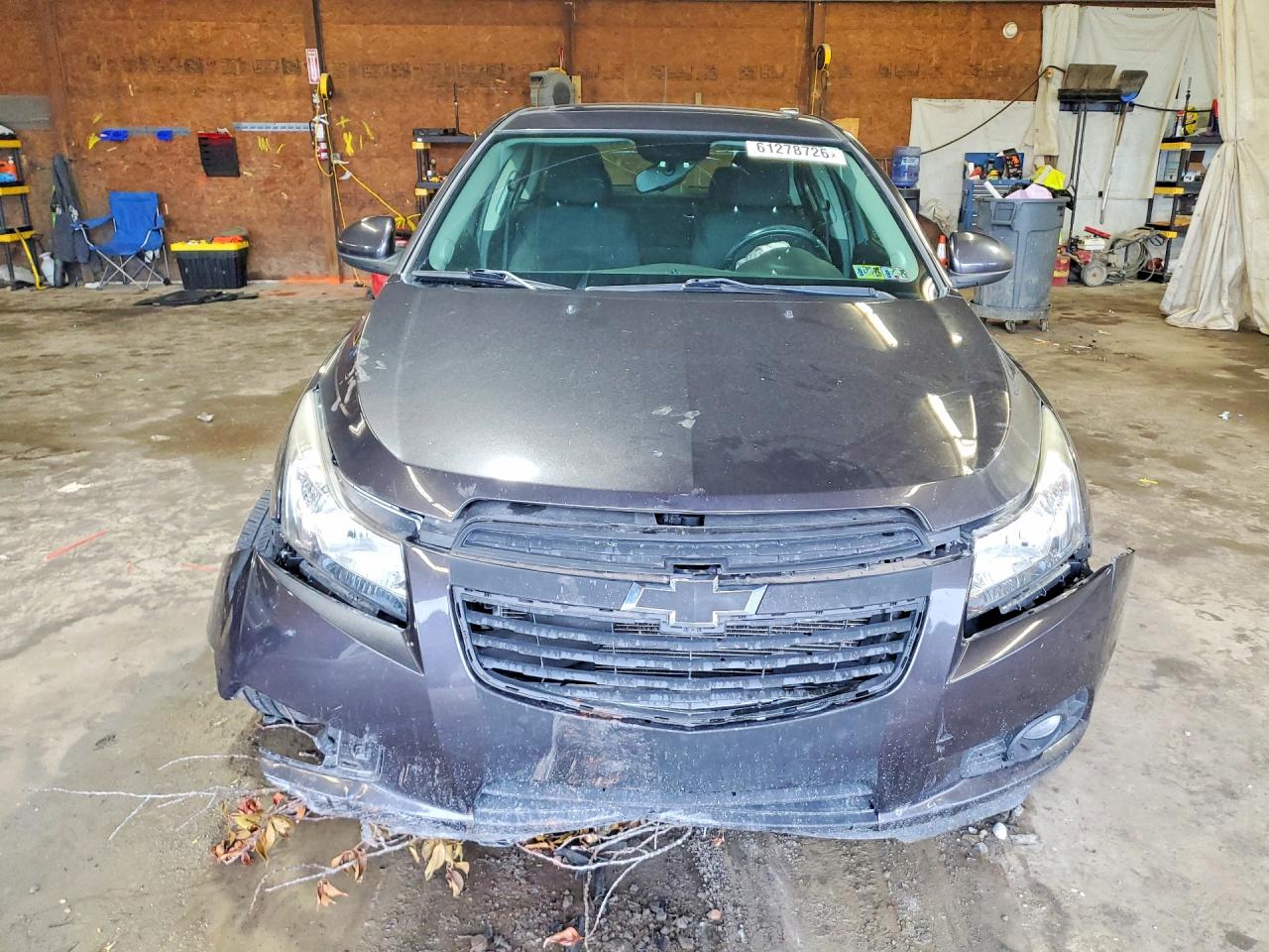 2013 Chevrolet Cruze Lt Gray vin: 1G1PC5SBXD7292361