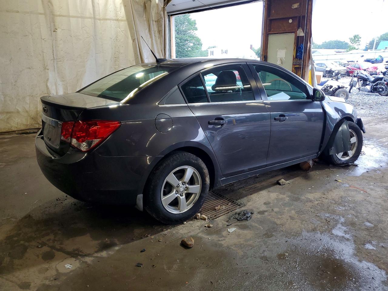 2013 Chevrolet Cruze Lt Gray vin: 1G1PC5SBXD7292361