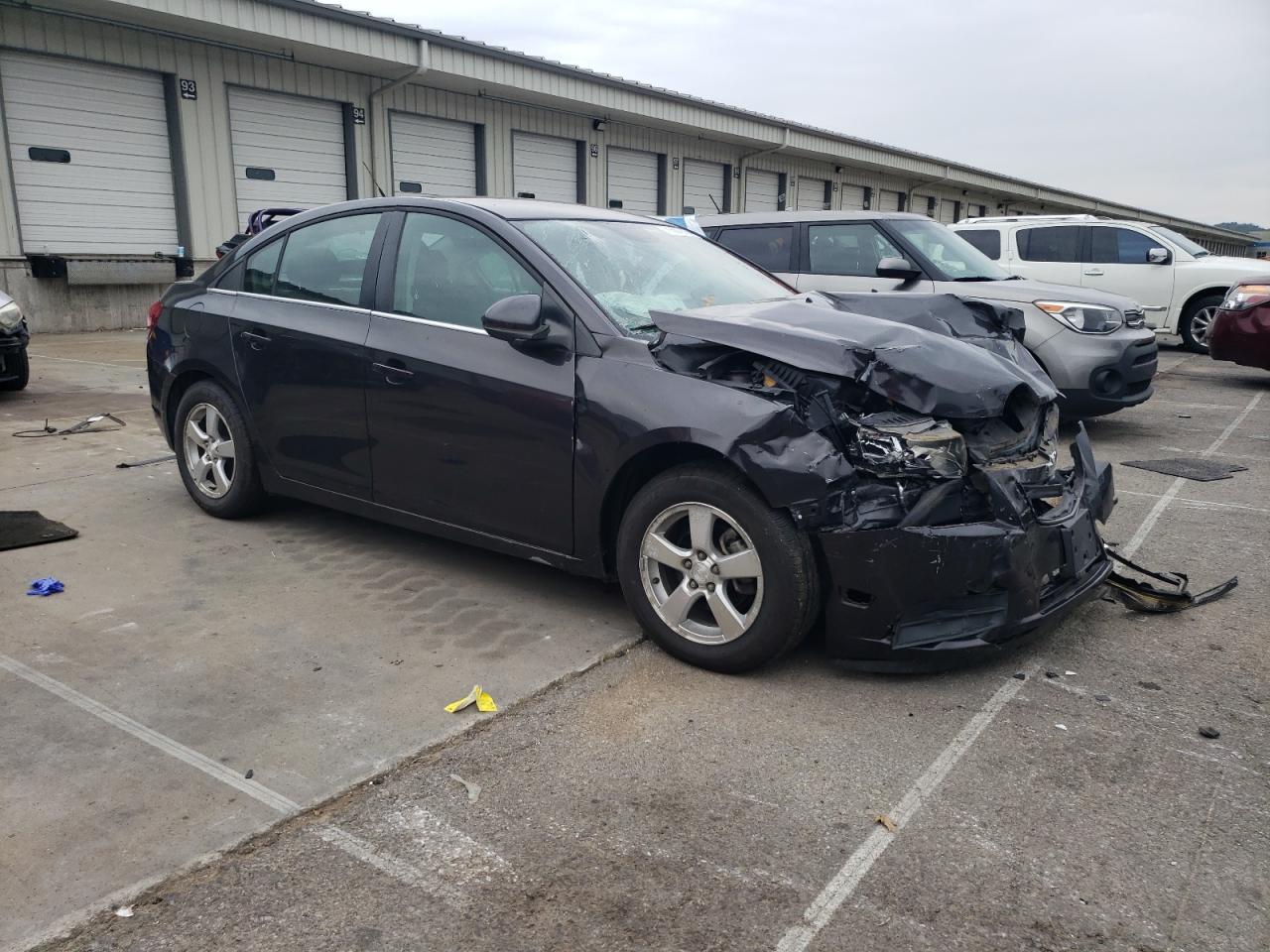 2013 Chevrolet Cruze Lt Gray vin: 1G1PC5SBXD7292733