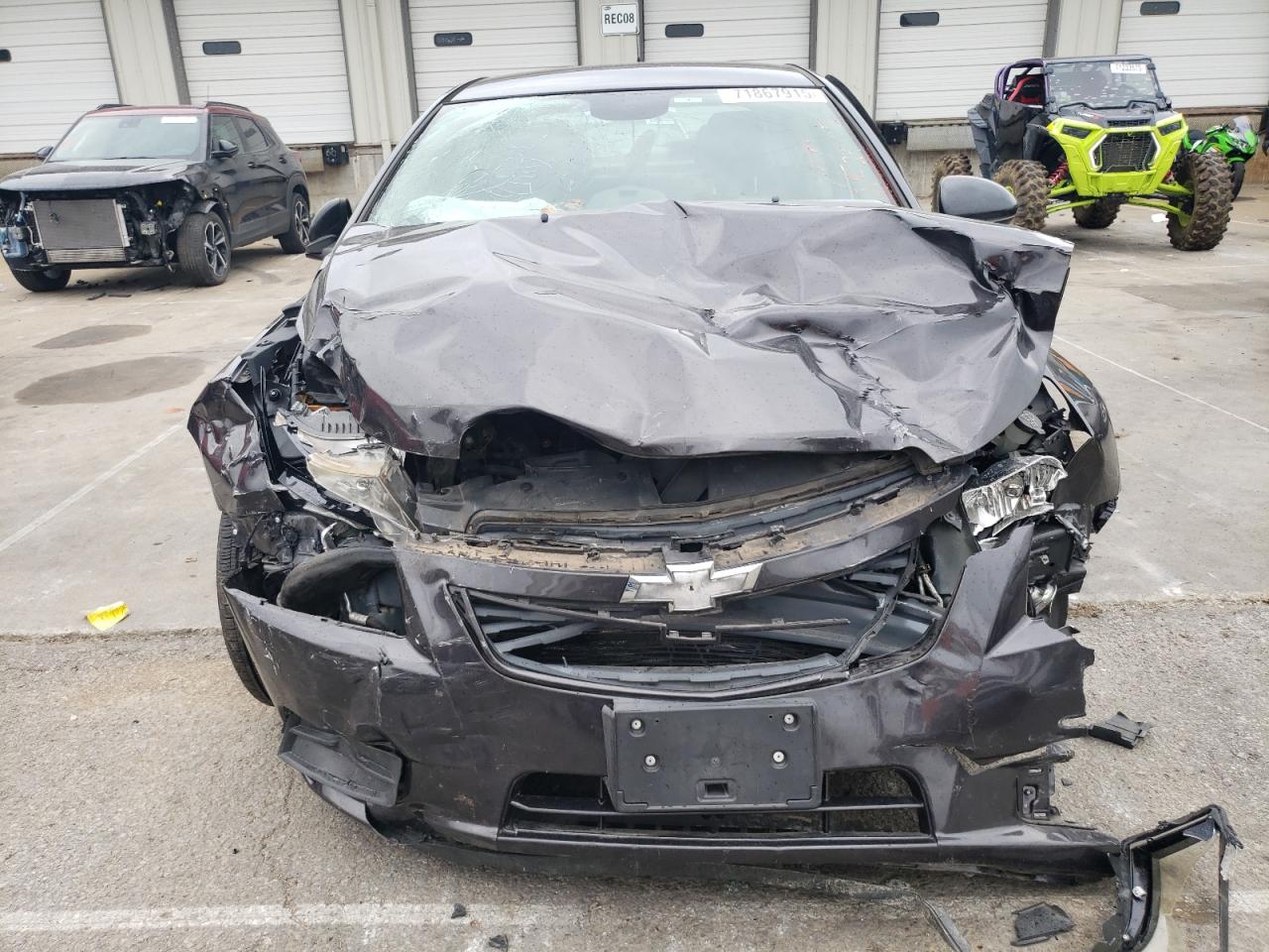2013 Chevrolet Cruze Lt Gray vin: 1G1PC5SBXD7292733
