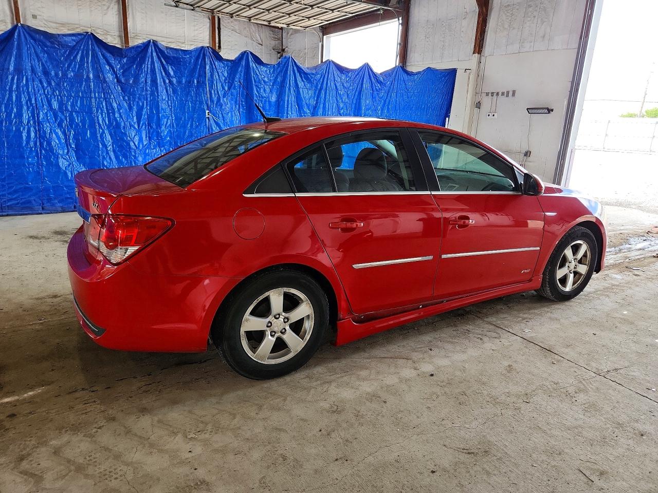 2013 Chevrolet Cruze Red vin: 1G1PC5SBXD7303701