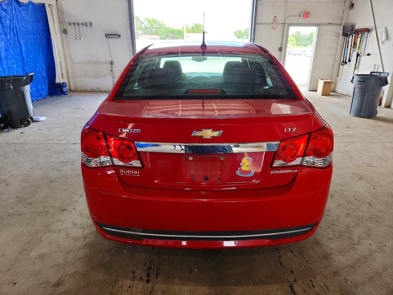 2013 Chevrolet Cruze Red vin: 1G1PC5SBXD7303701