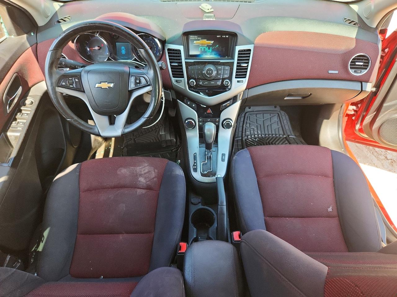 2013 Chevrolet Cruze Lt Red vin: 1G1PC5SBXD7307263