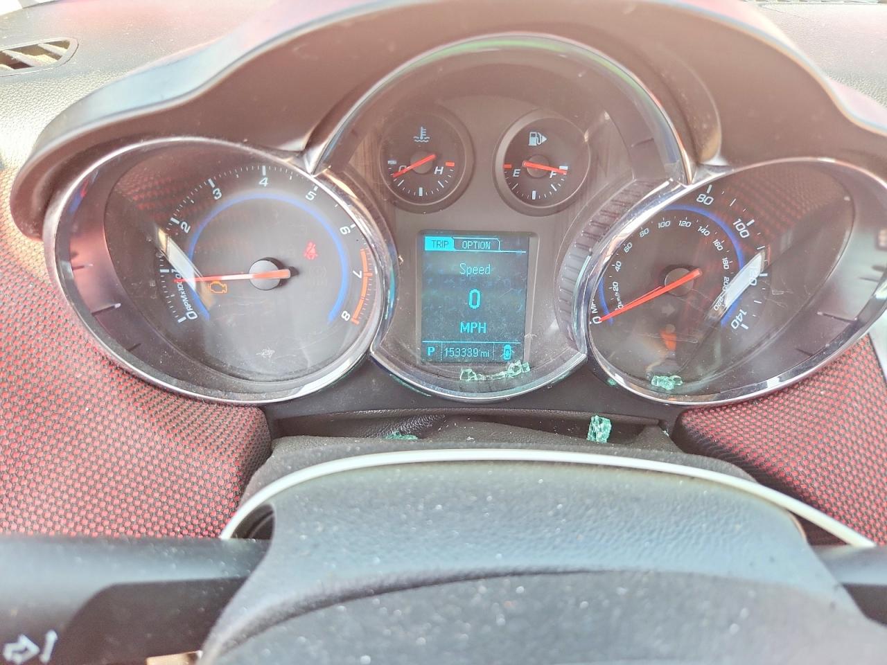 2013 Chevrolet Cruze Lt Red vin: 1G1PC5SBXD7307263