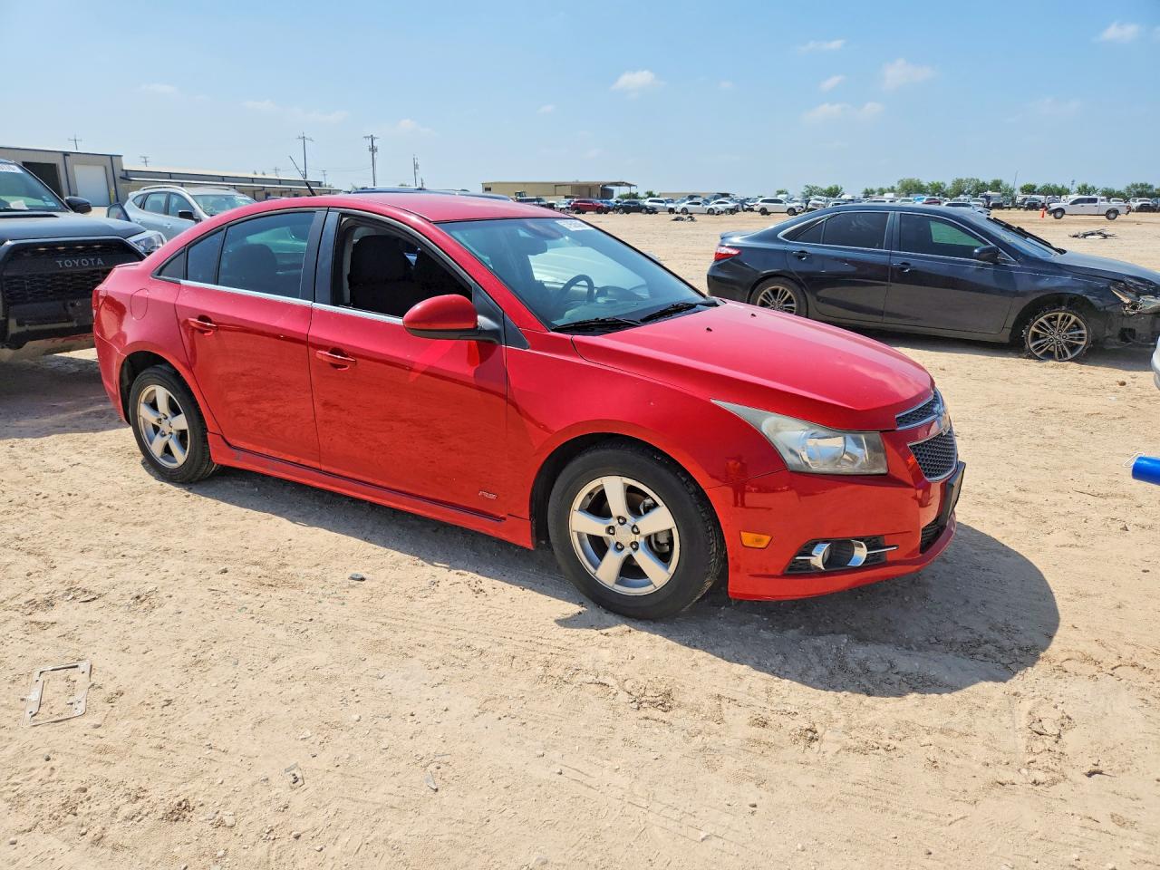 2013 Chevrolet Cruze Lt Red vin: 1G1PC5SBXD7307263