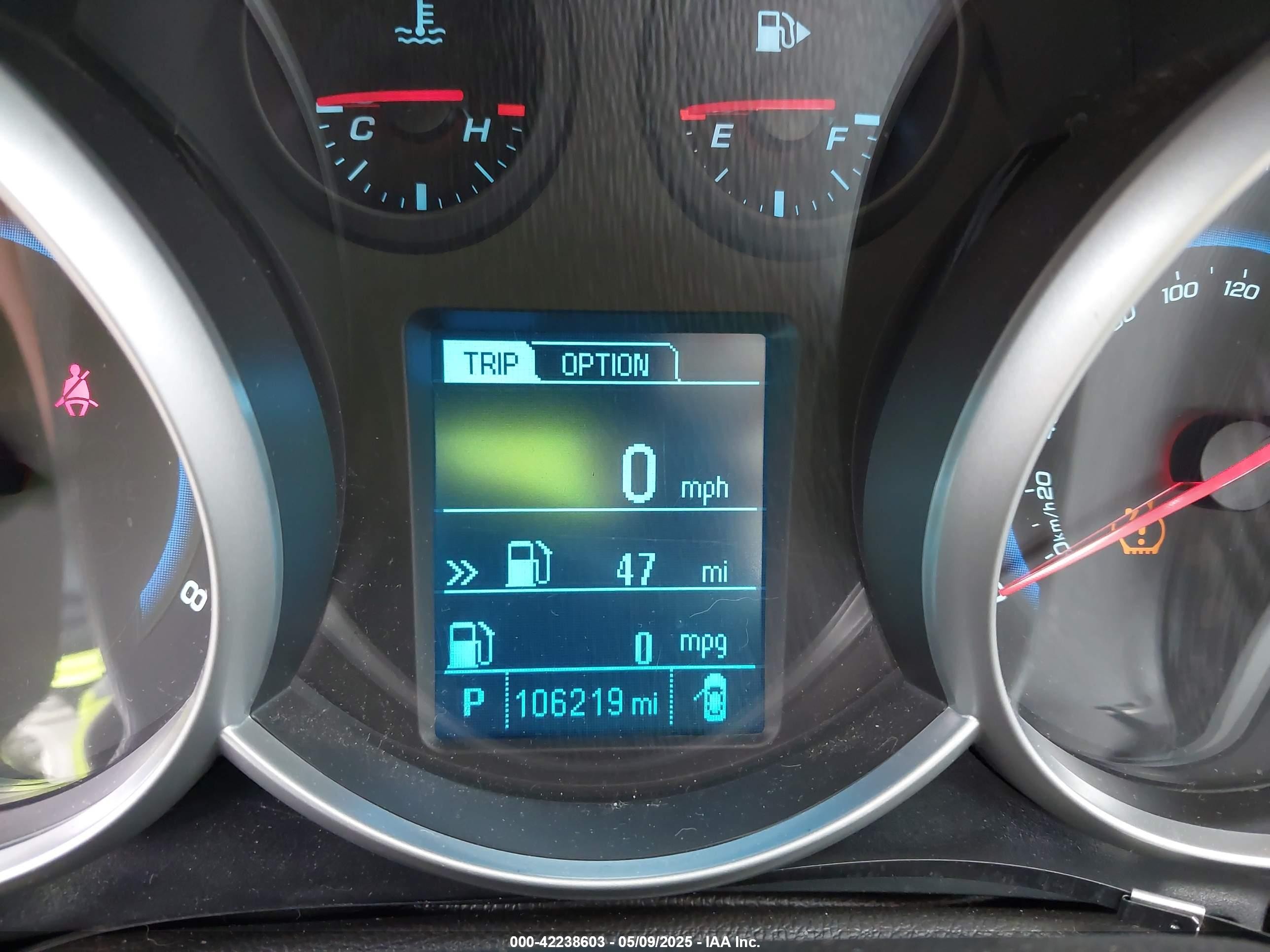 2014 Chevrolet Cruze 1lt Auto Gold vin: 1G1PC5SBXE7123362