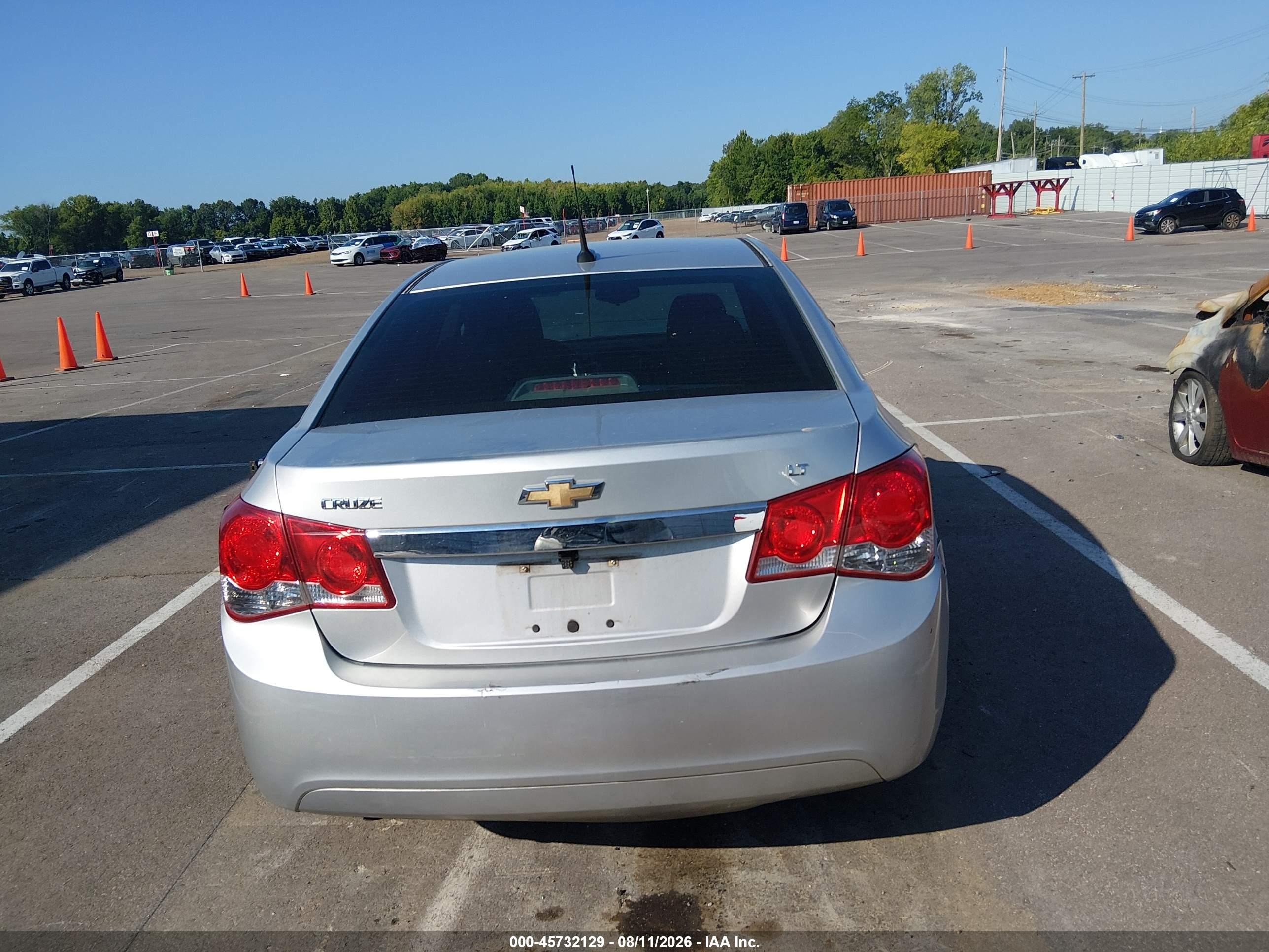 2014 Chevrolet Cruze 1lt Auto Серебряный vin: 1G1PC5SBXE7158872