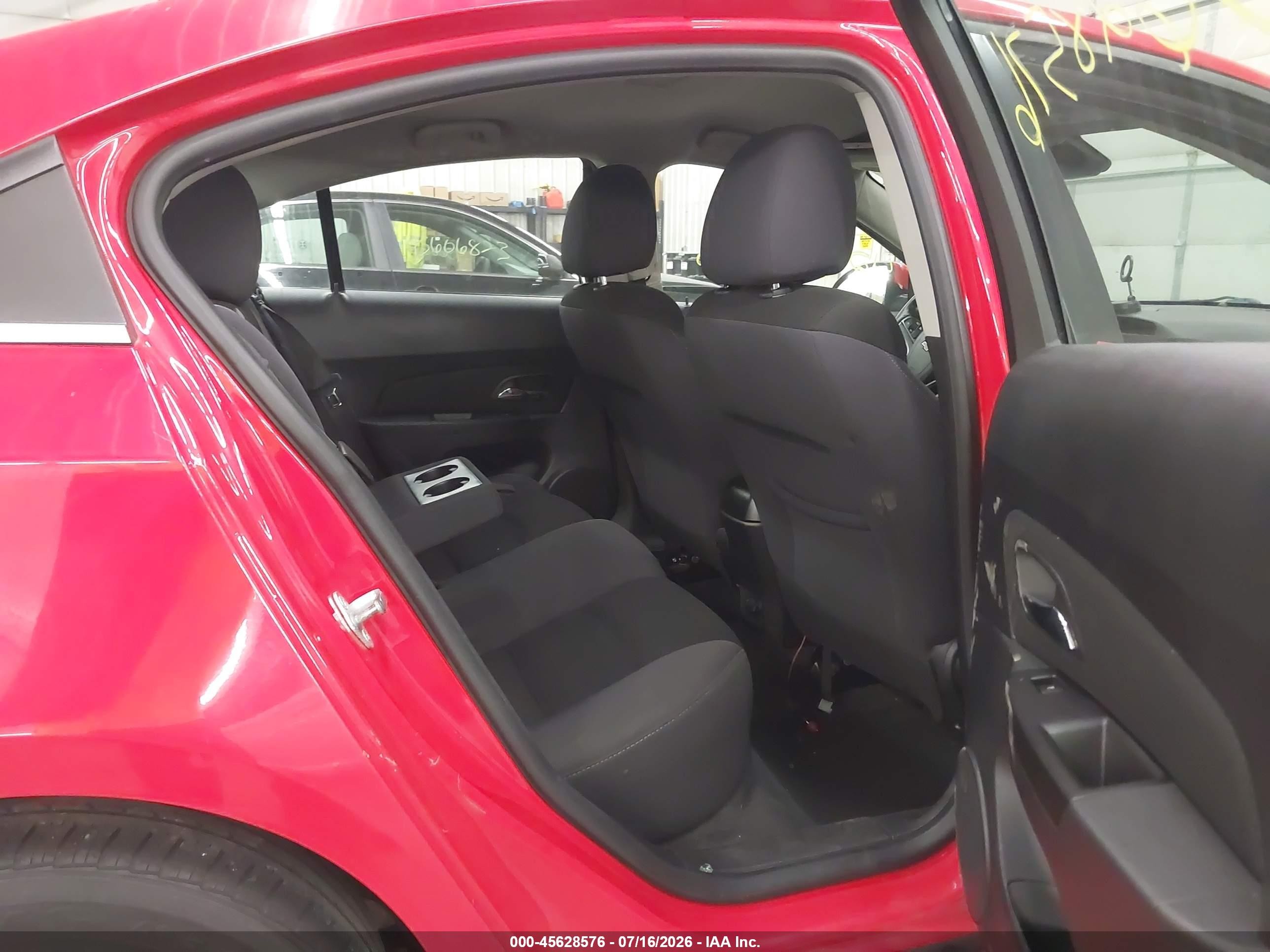 2014 Chevrolet Cruze 1lt Auto Красный vin: 1G1PC5SBXE7161819