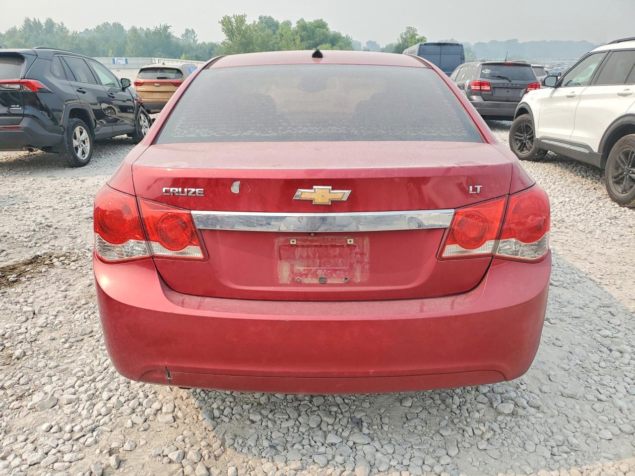 2014 Chevrolet Cruze Lt Red vin: 1G1PC5SBXE7169581