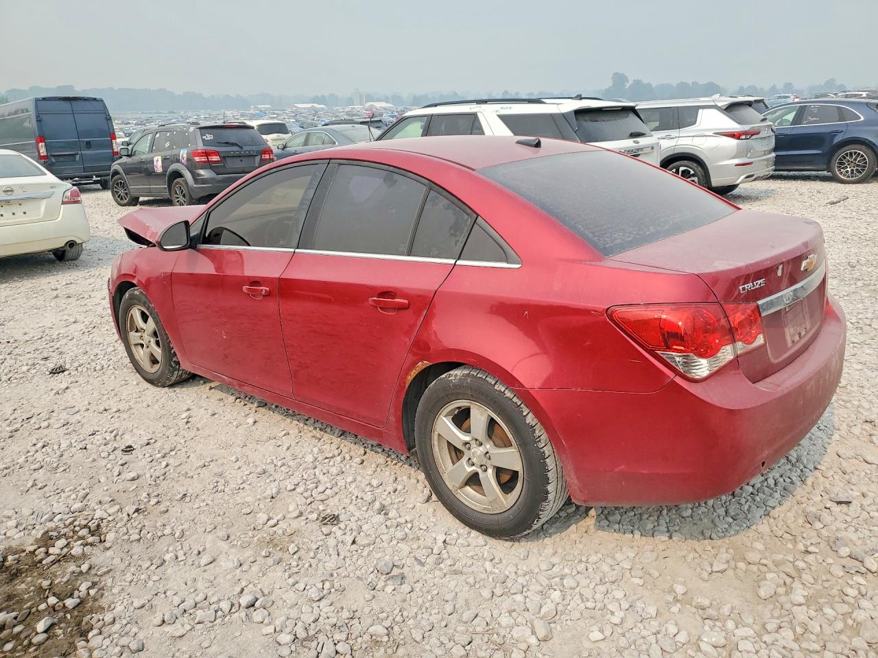 2014 Chevrolet Cruze Lt Red vin: 1G1PC5SBXE7169581