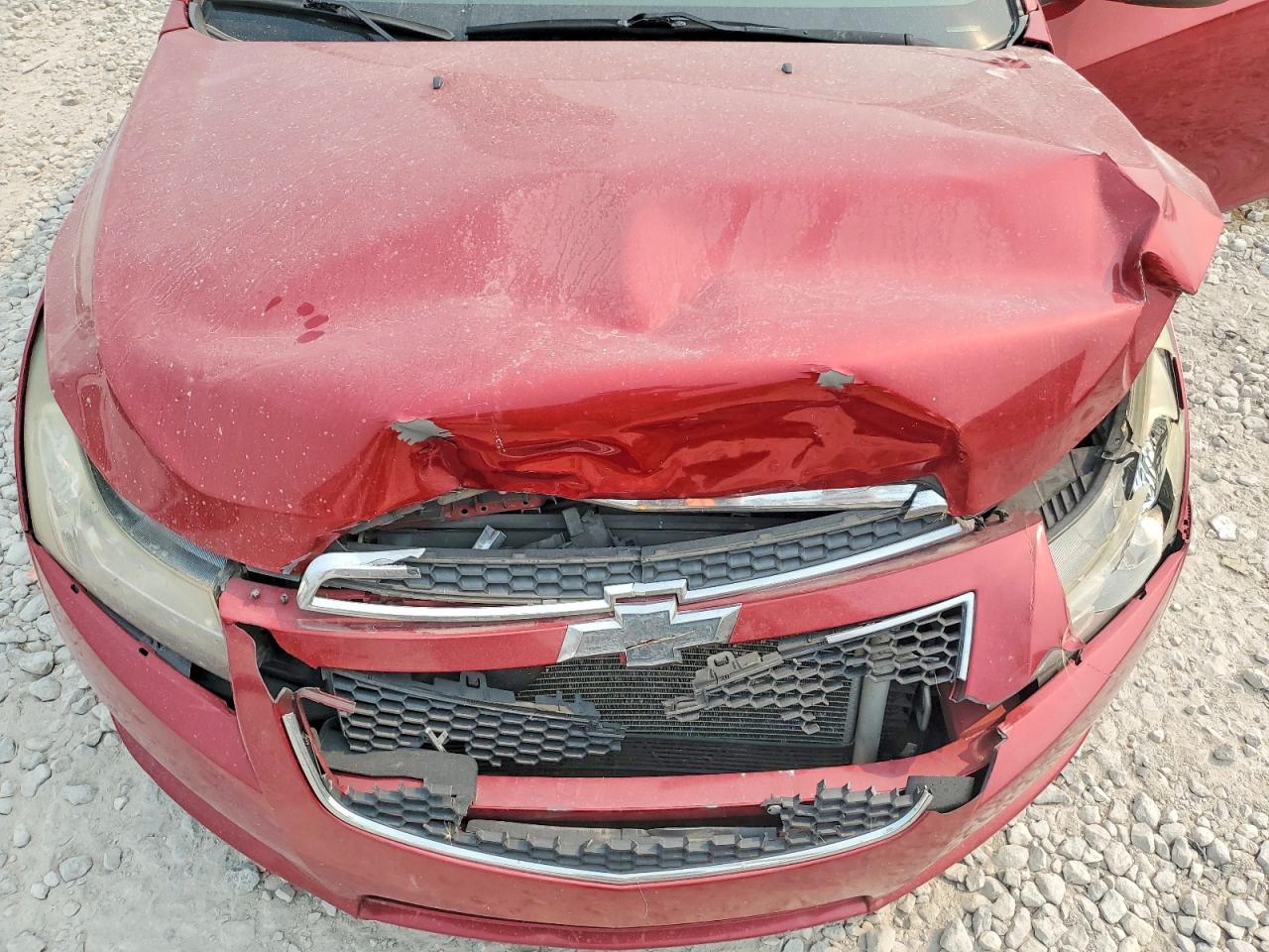 2014 Chevrolet Cruze Lt Red vin: 1G1PC5SBXE7169581