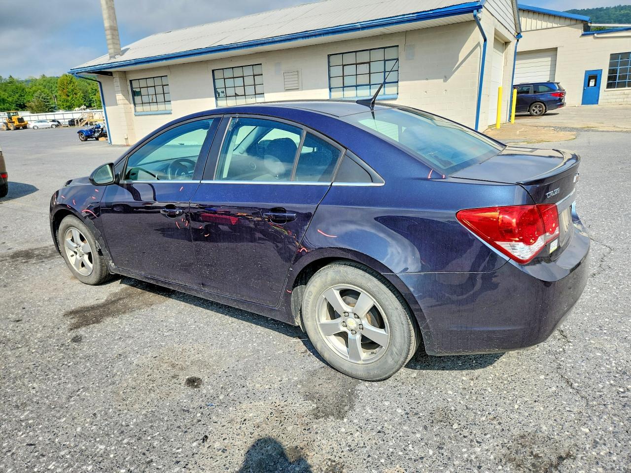 2014 Chevrolet Cruze Lt Blue vin: 1G1PC5SBXE7215345