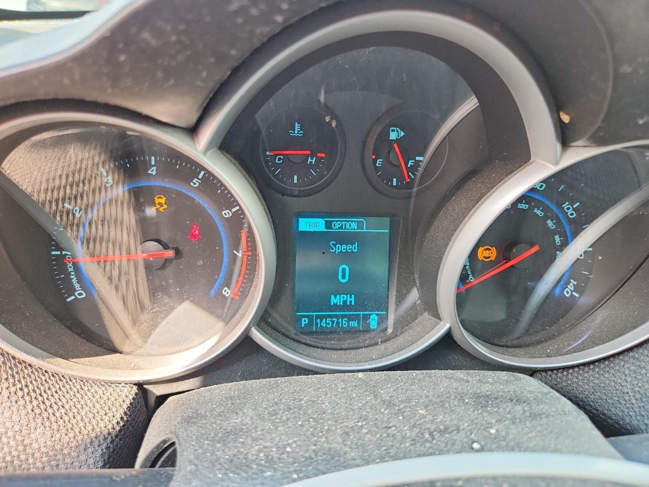 2014 Chevrolet Cruze Lt Blue vin: 1G1PC5SBXE7215345