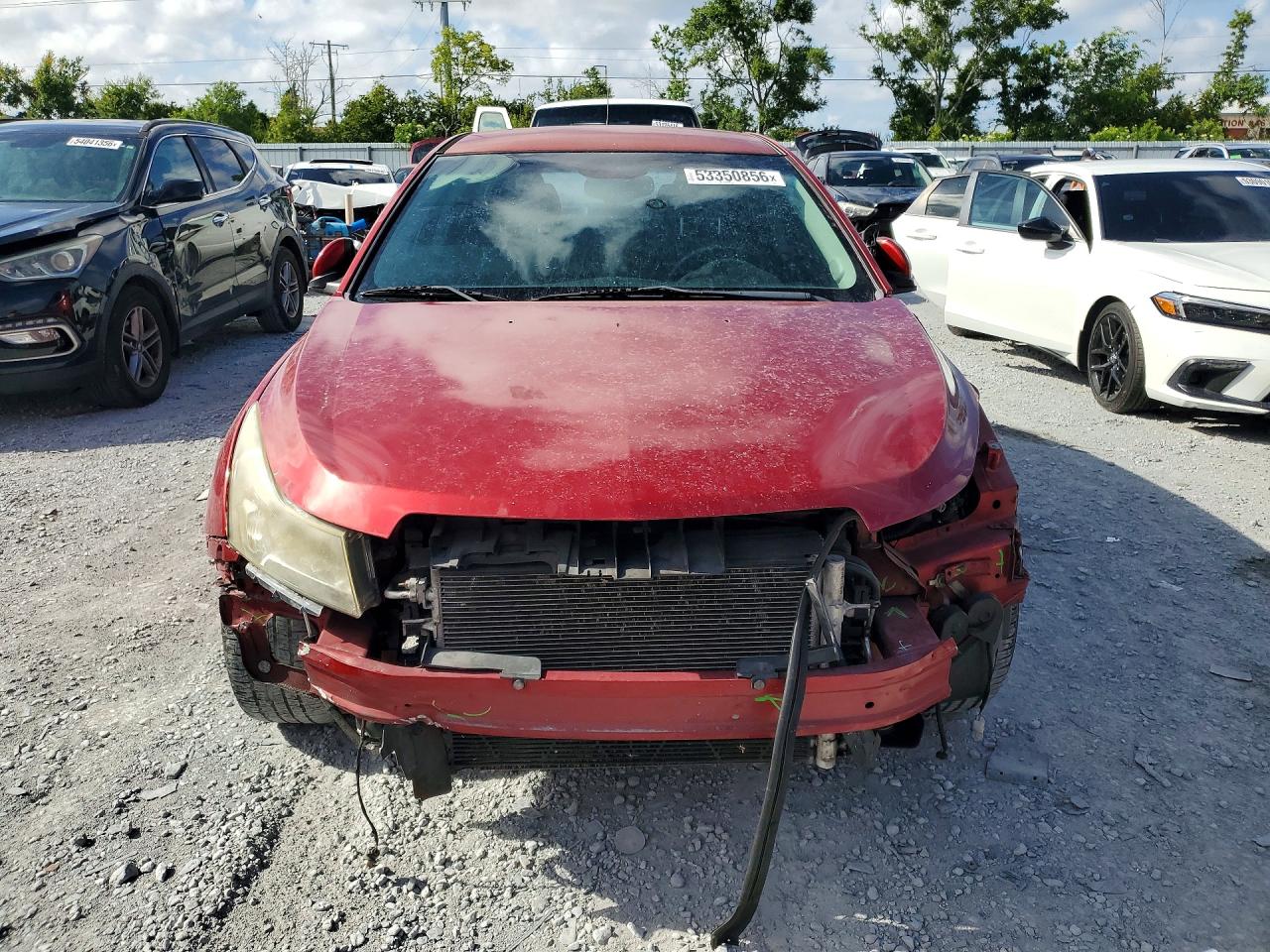 2014 Chevrolet Cruze Lt Red vin: 1G1PC5SBXE7222893
