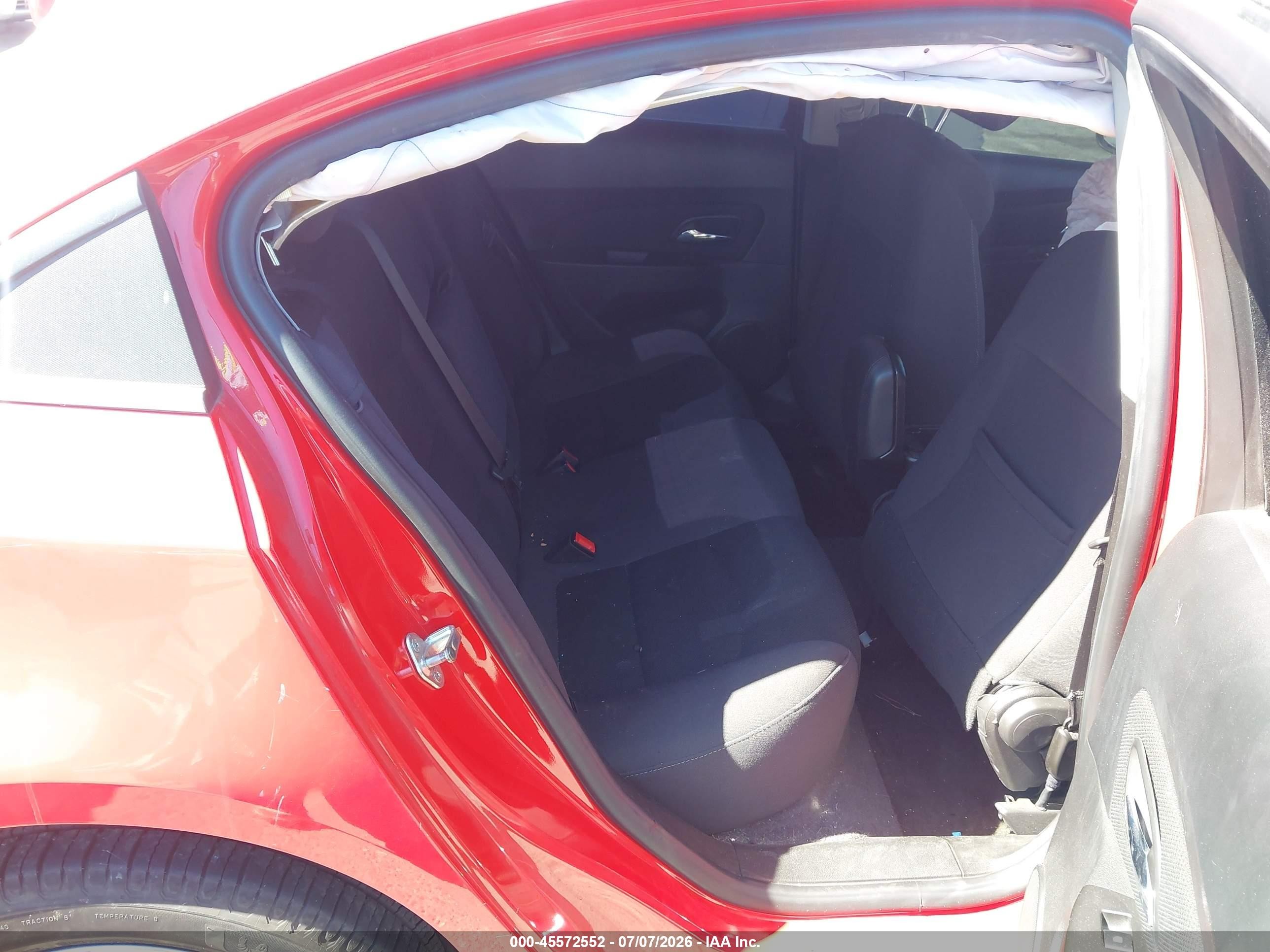 2014 Chevrolet Cruze 1lt Auto Красный vin: 1G1PC5SBXE7255702