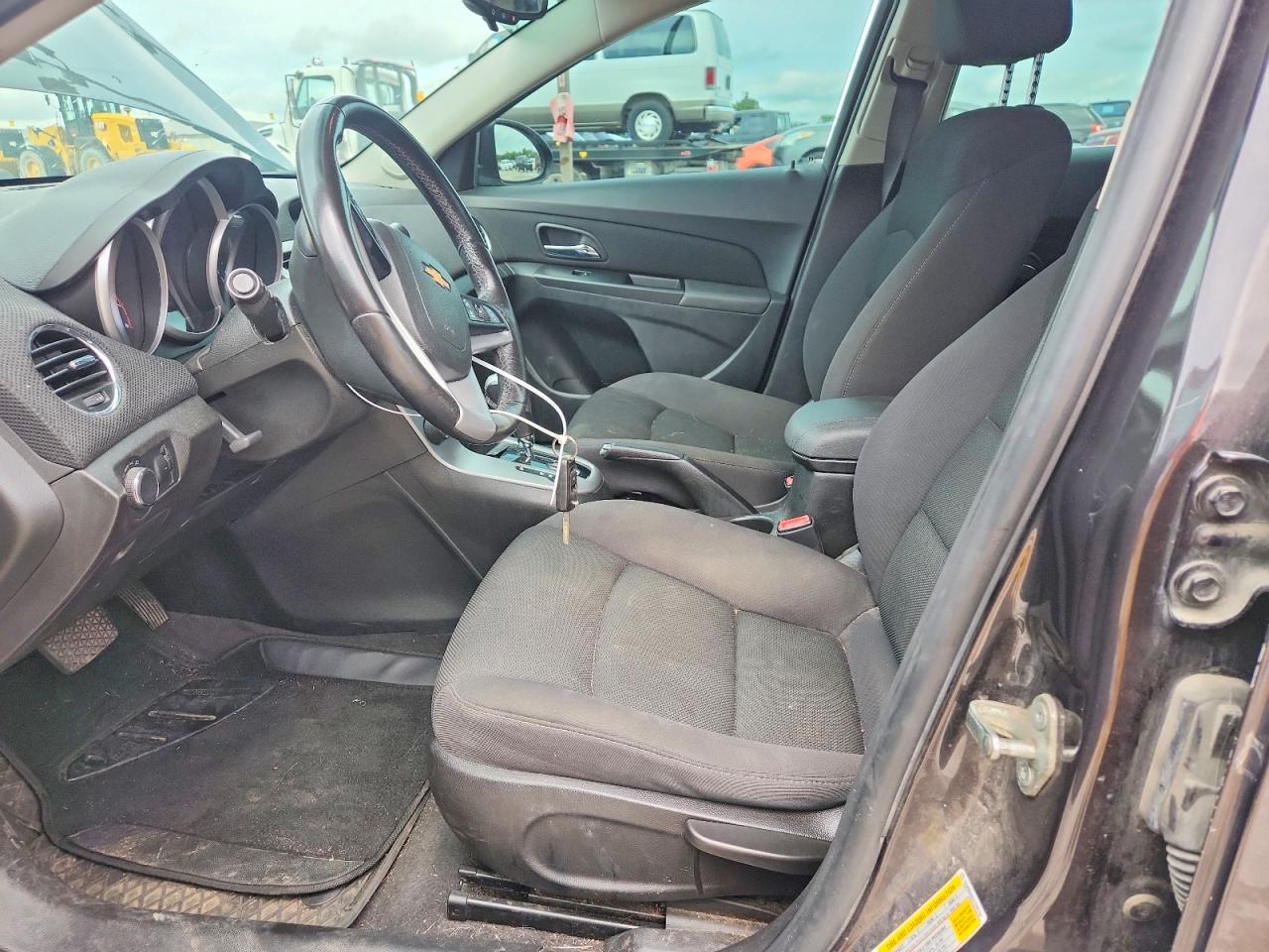 2014 Chevrolet Cruze Lt Black vin: 1G1PC5SBXE7297710