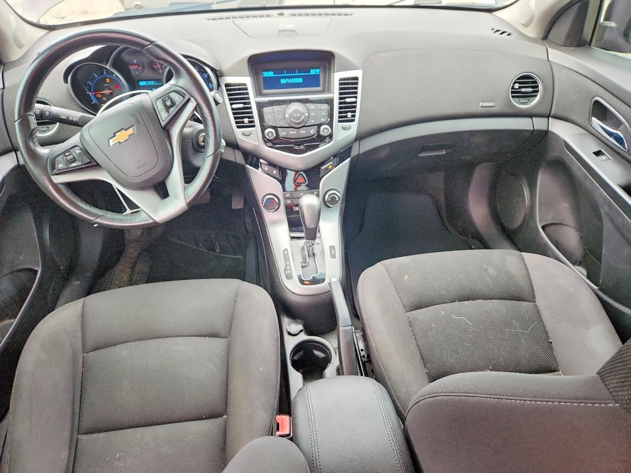 2014 Chevrolet Cruze Lt Black vin: 1G1PC5SBXE7297710