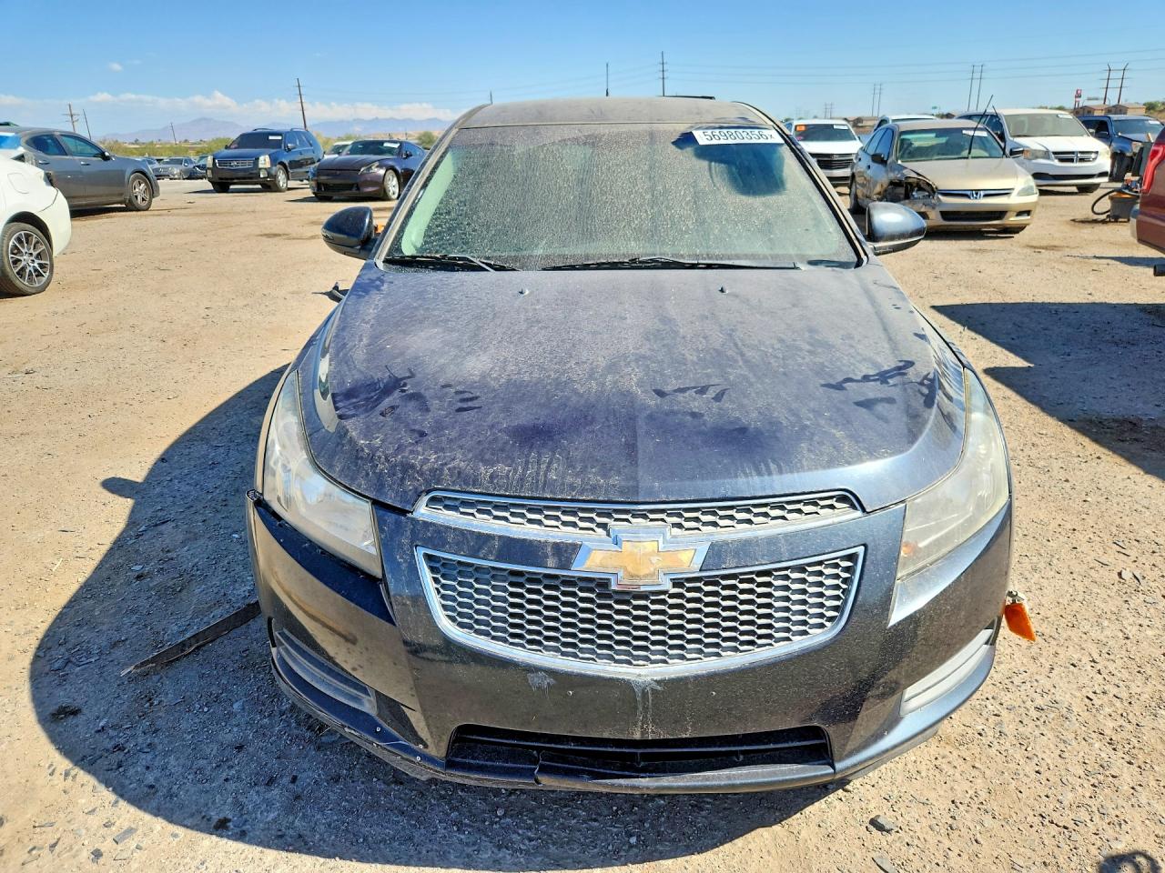 2014 Chevrolet Cruze Lt Blue vin: 1G1PC5SBXE7339437