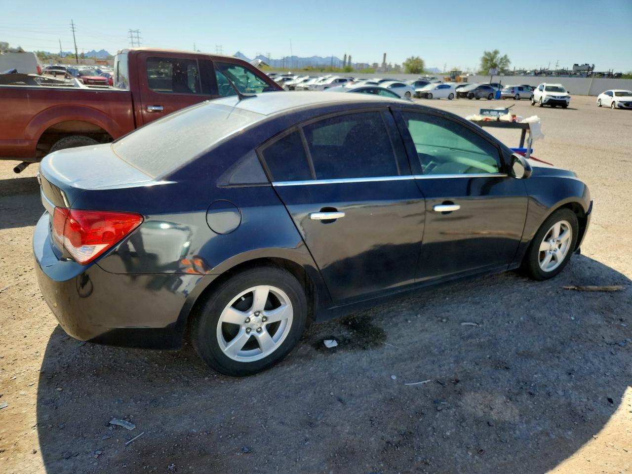 2014 Chevrolet Cruze Lt Blue vin: 1G1PC5SBXE7339437