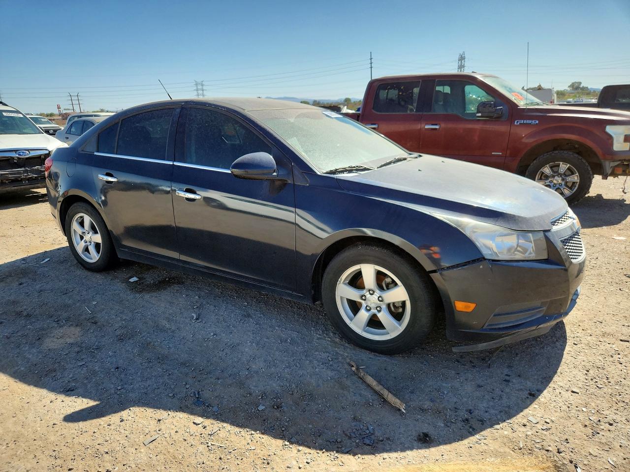 2014 Chevrolet Cruze Lt Blue vin: 1G1PC5SBXE7339437