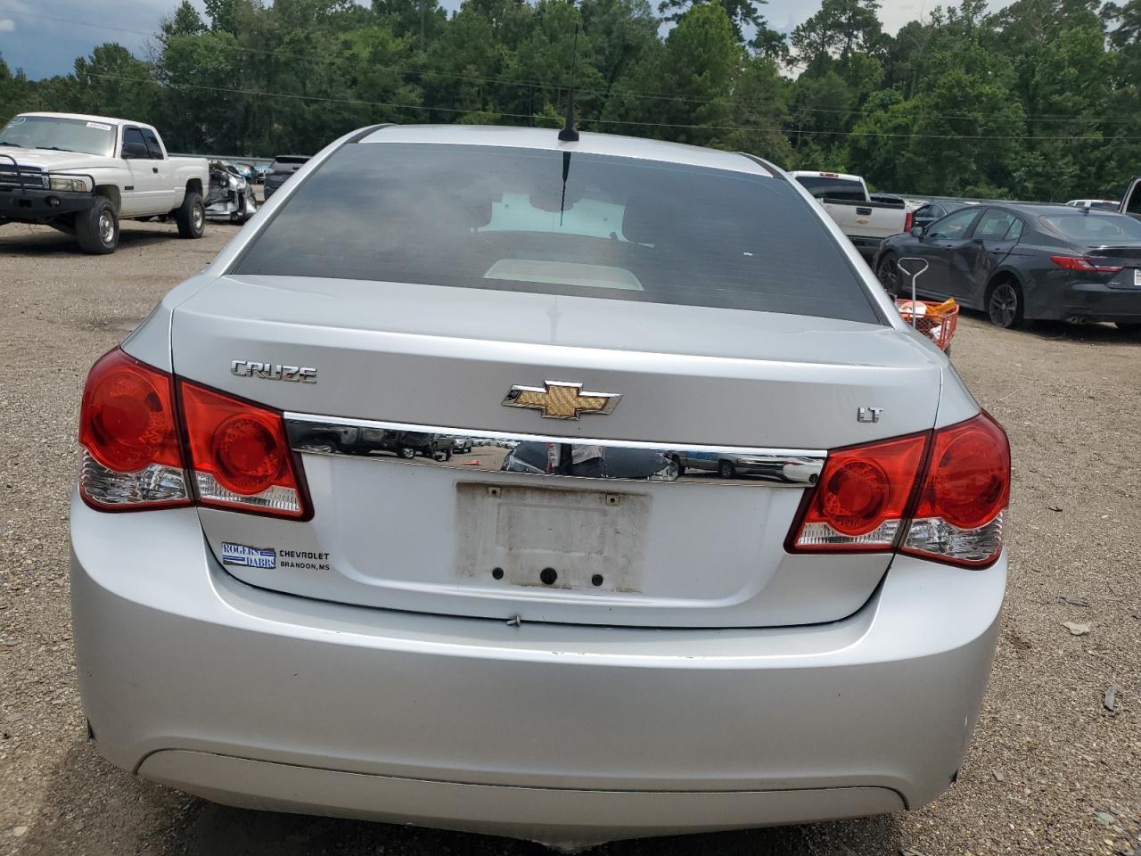 2014 Chevrolet Cruze Lt Silver vin: 1G1PC5SBXE7348705