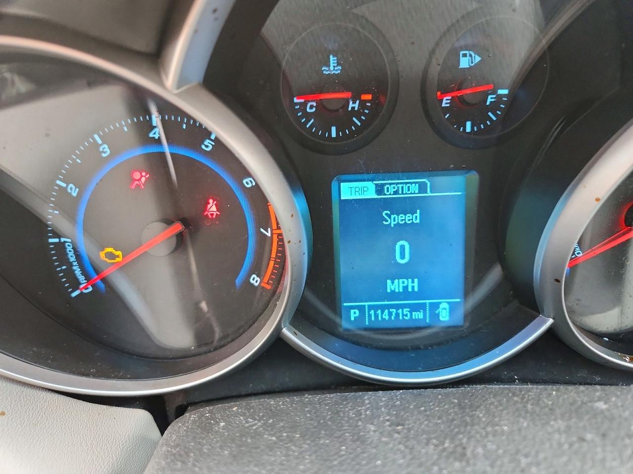2014 Chevrolet Cruze Lt Silver vin: 1G1PC5SBXE7348705
