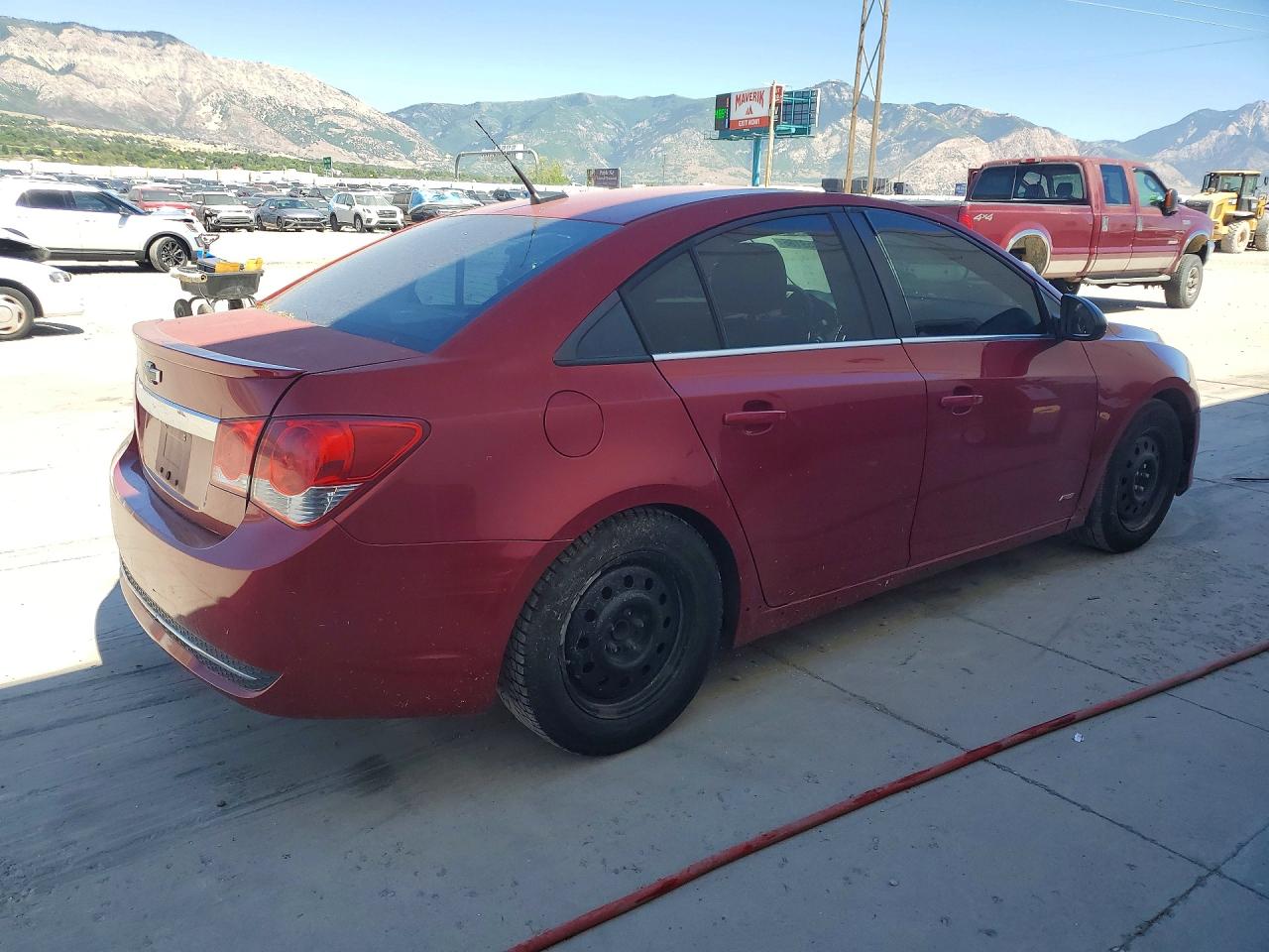 2014 Chevrolet Cruze Lt Burgundy vin: 1G1PC5SBXE7353421