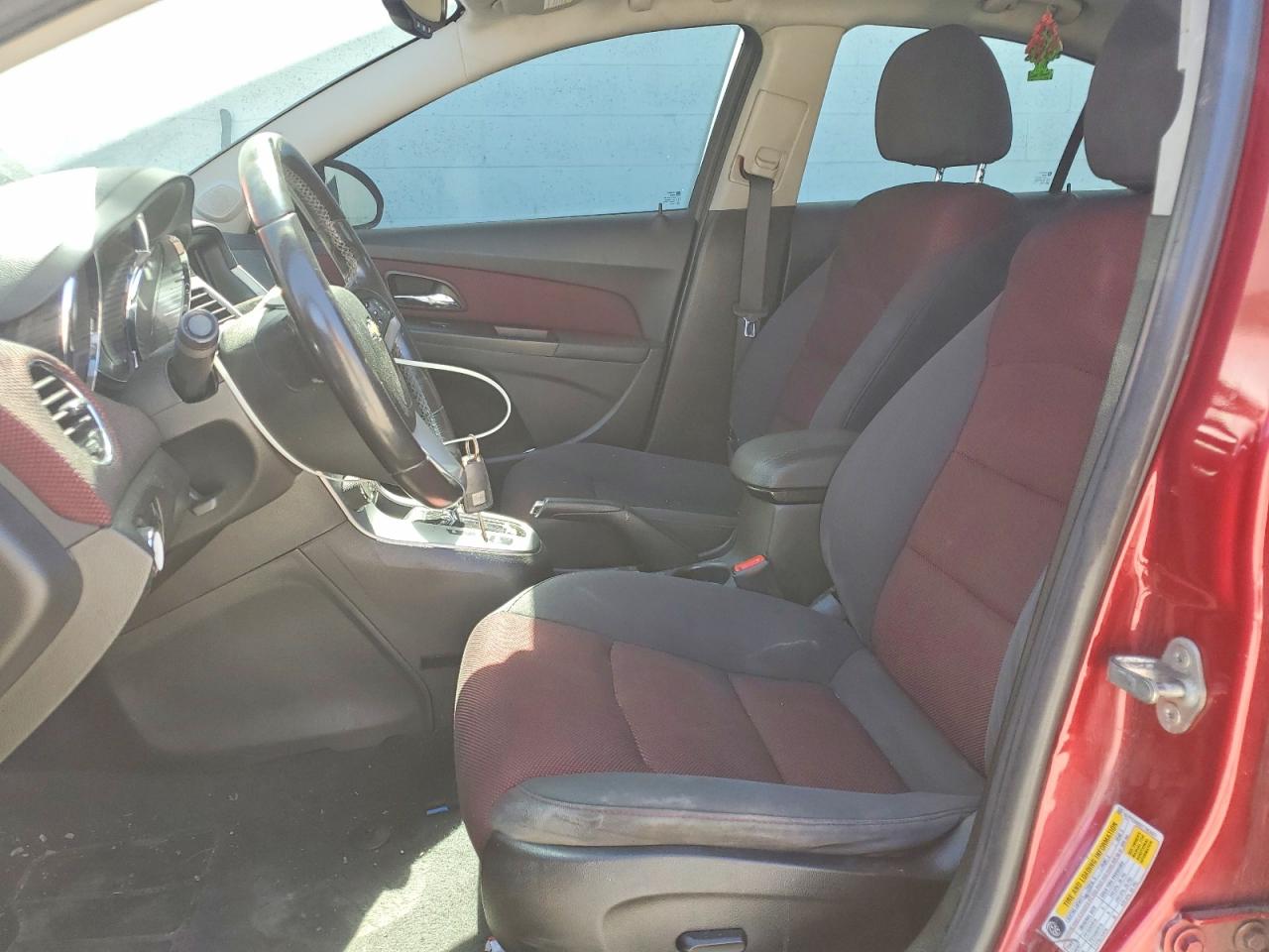 2014 Chevrolet Cruze Lt Burgundy vin: 1G1PC5SBXE7353421