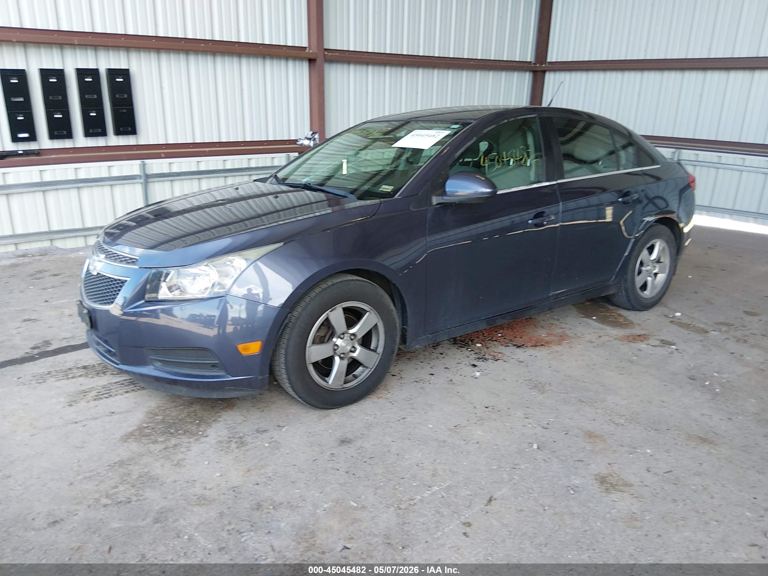 2014 Chevrolet Cruze 1lt Auto Navy vin: 1G1PC5SBXE7399136
