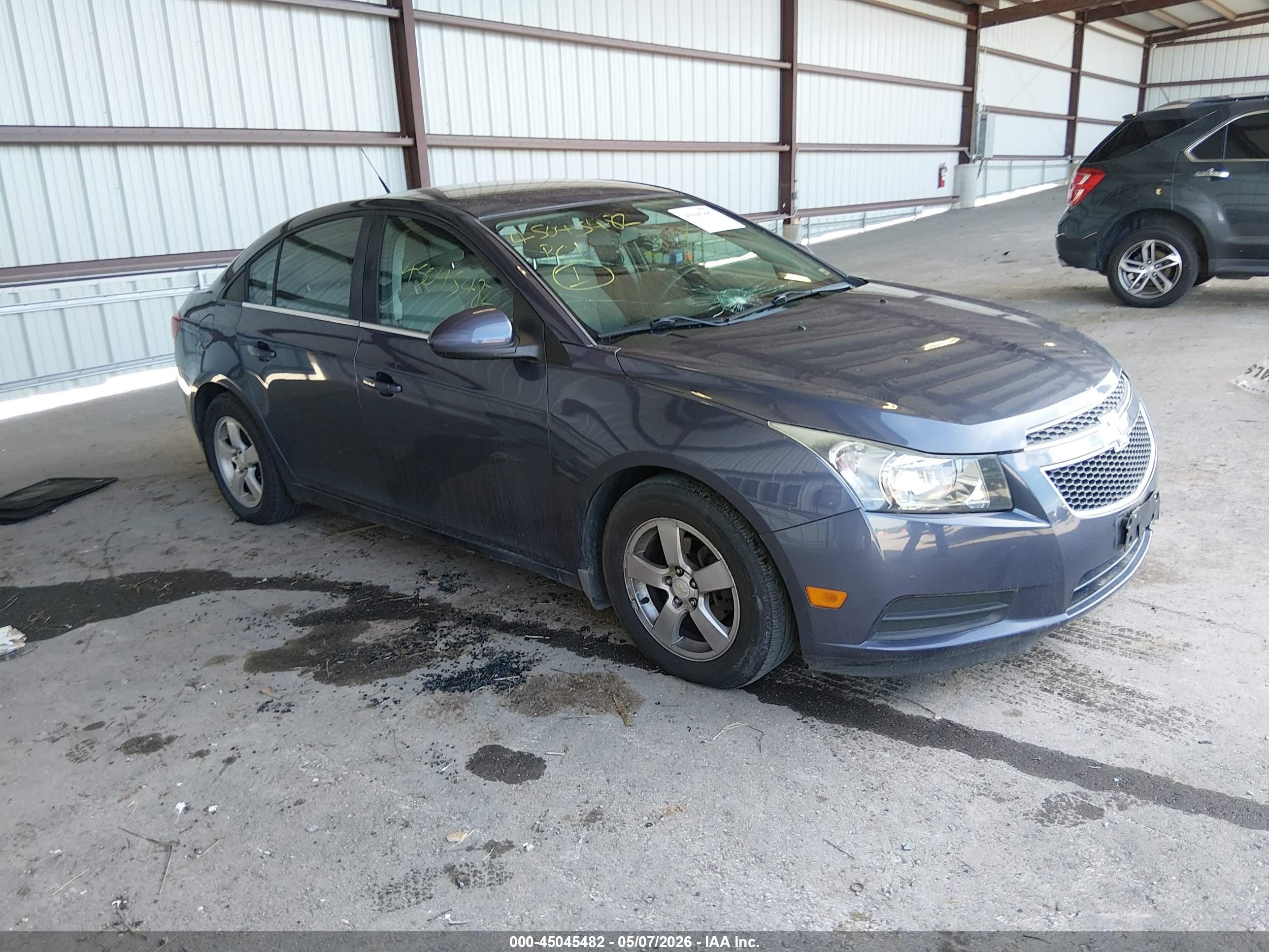 2014 Chevrolet Cruze 1lt Auto Navy vin: 1G1PC5SBXE7399136