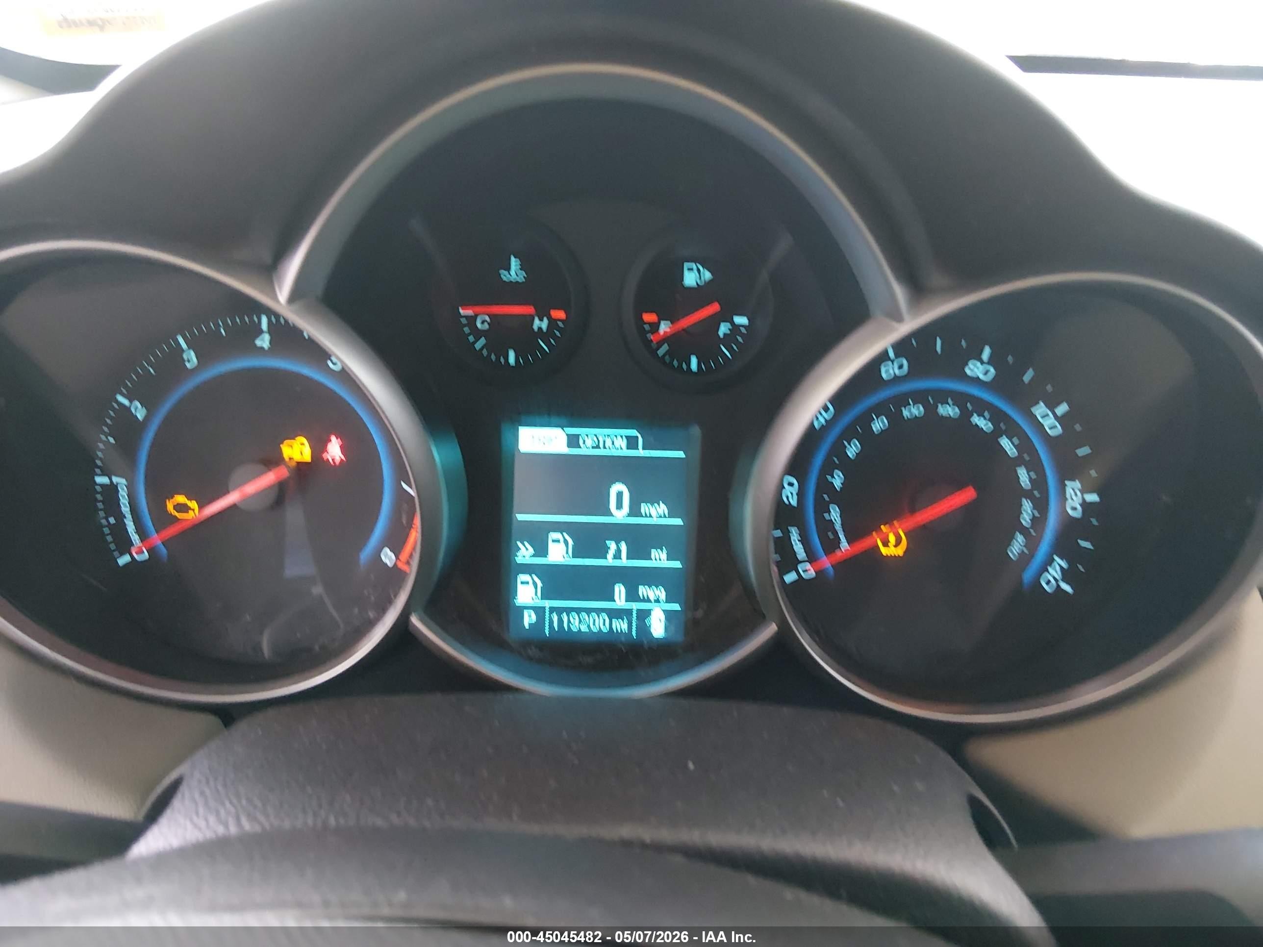 2014 Chevrolet Cruze 1lt Auto Navy vin: 1G1PC5SBXE7399136