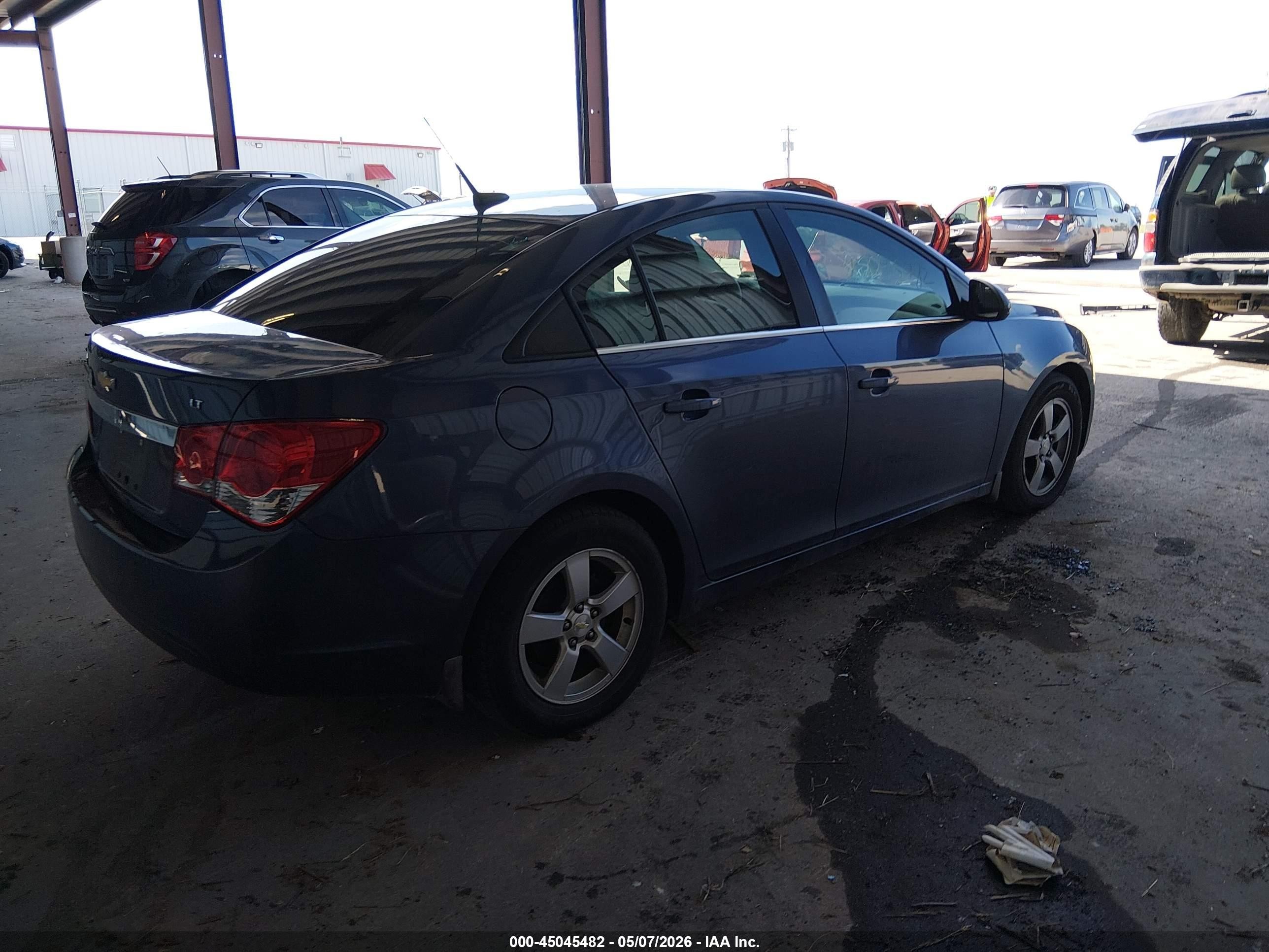 2014 Chevrolet Cruze 1lt Auto Navy vin: 1G1PC5SBXE7399136