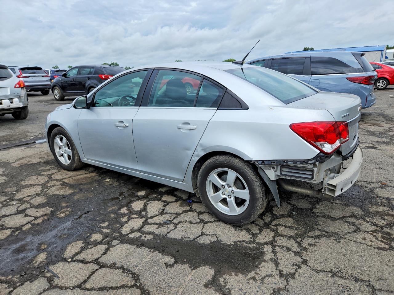 2014 Chevrolet Cruze Lt Silver vin: 1G1PC5SBXE7418302