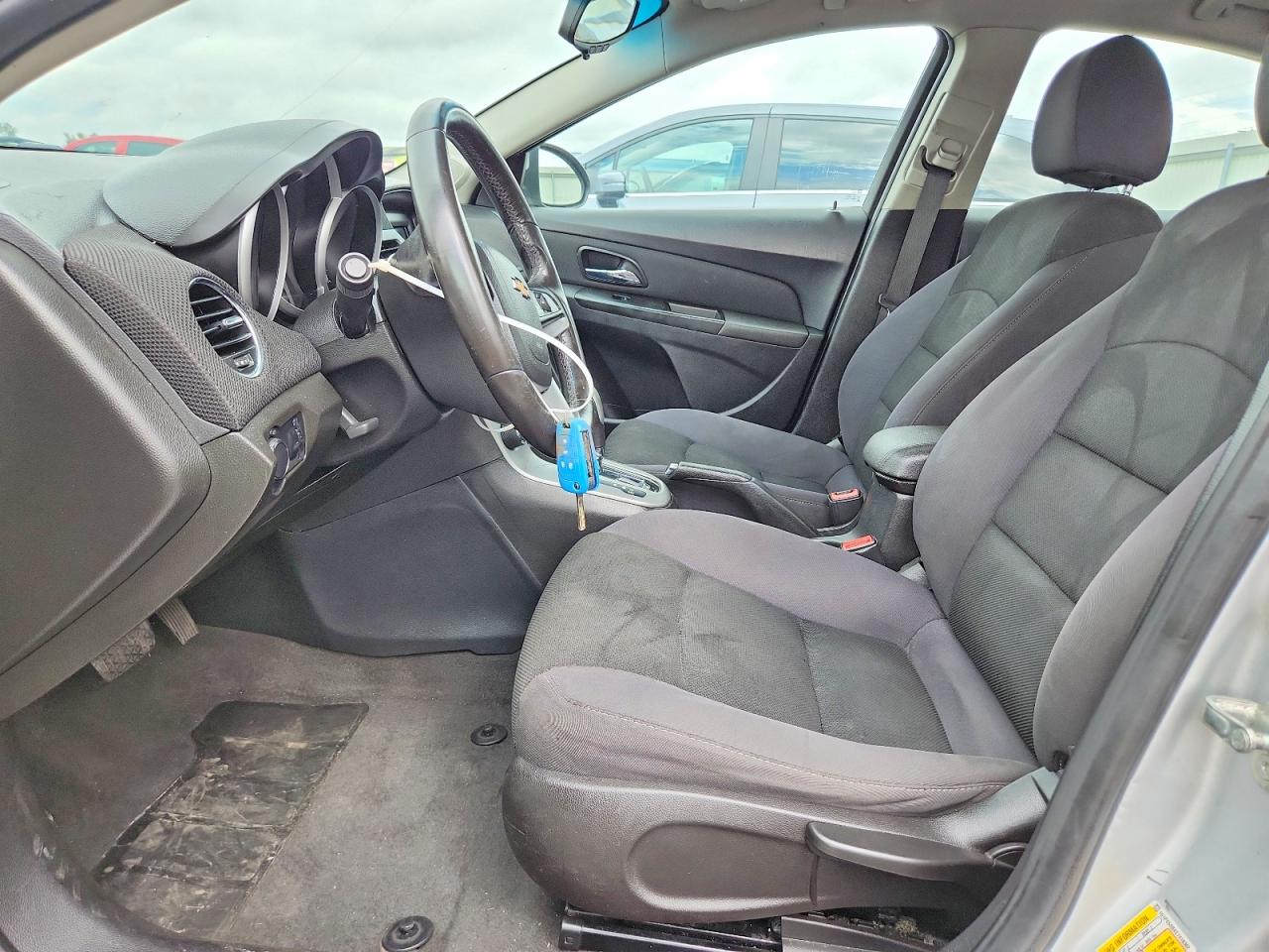 2014 Chevrolet Cruze Lt Silver vin: 1G1PC5SBXE7418302