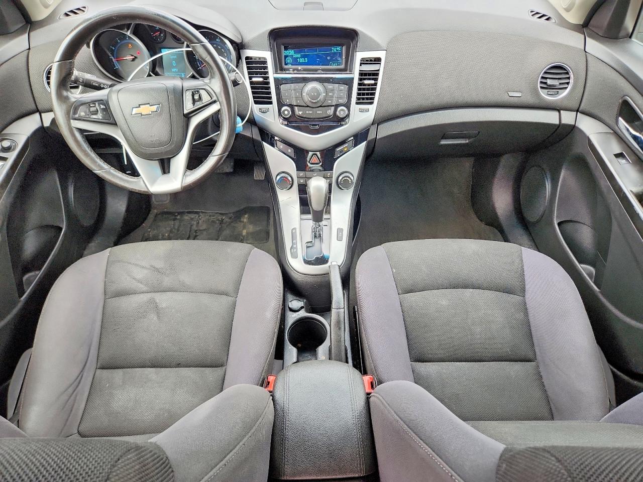 2014 Chevrolet Cruze Lt Silver vin: 1G1PC5SBXE7418302