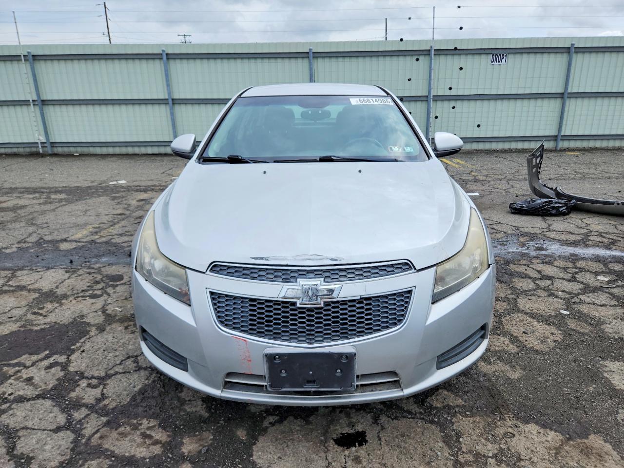 2014 Chevrolet Cruze Lt Silver vin: 1G1PC5SBXE7418302