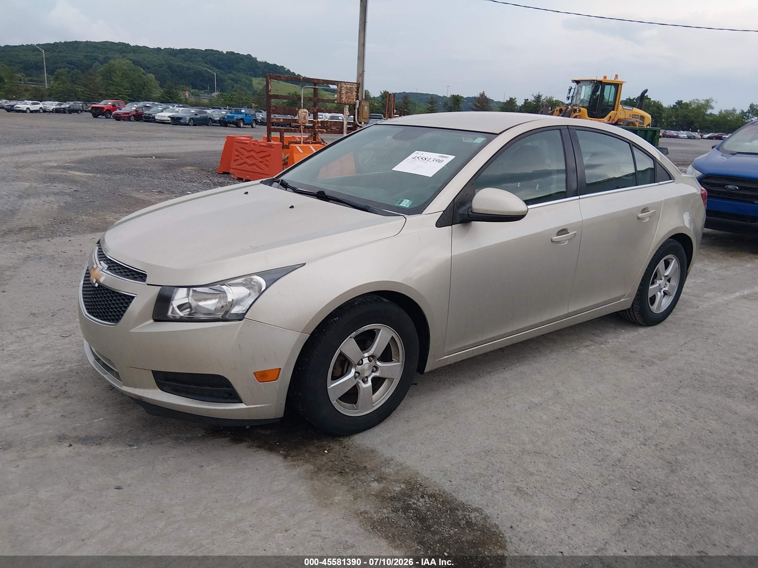2014 Chevrolet Cruze 1lt Auto Gold vin: 1G1PC5SBXE7418543