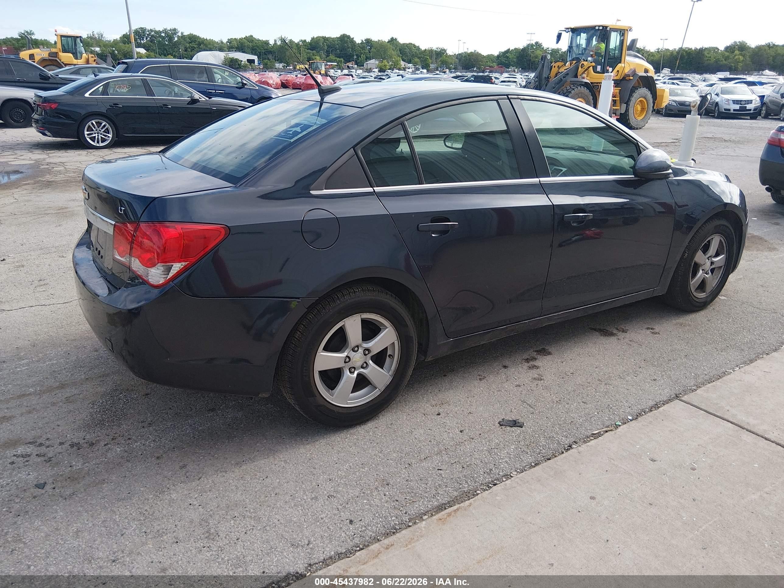 2014 Chevrolet Cruze 1lt Auto Синий vin: 1G1PC5SBXE7426934