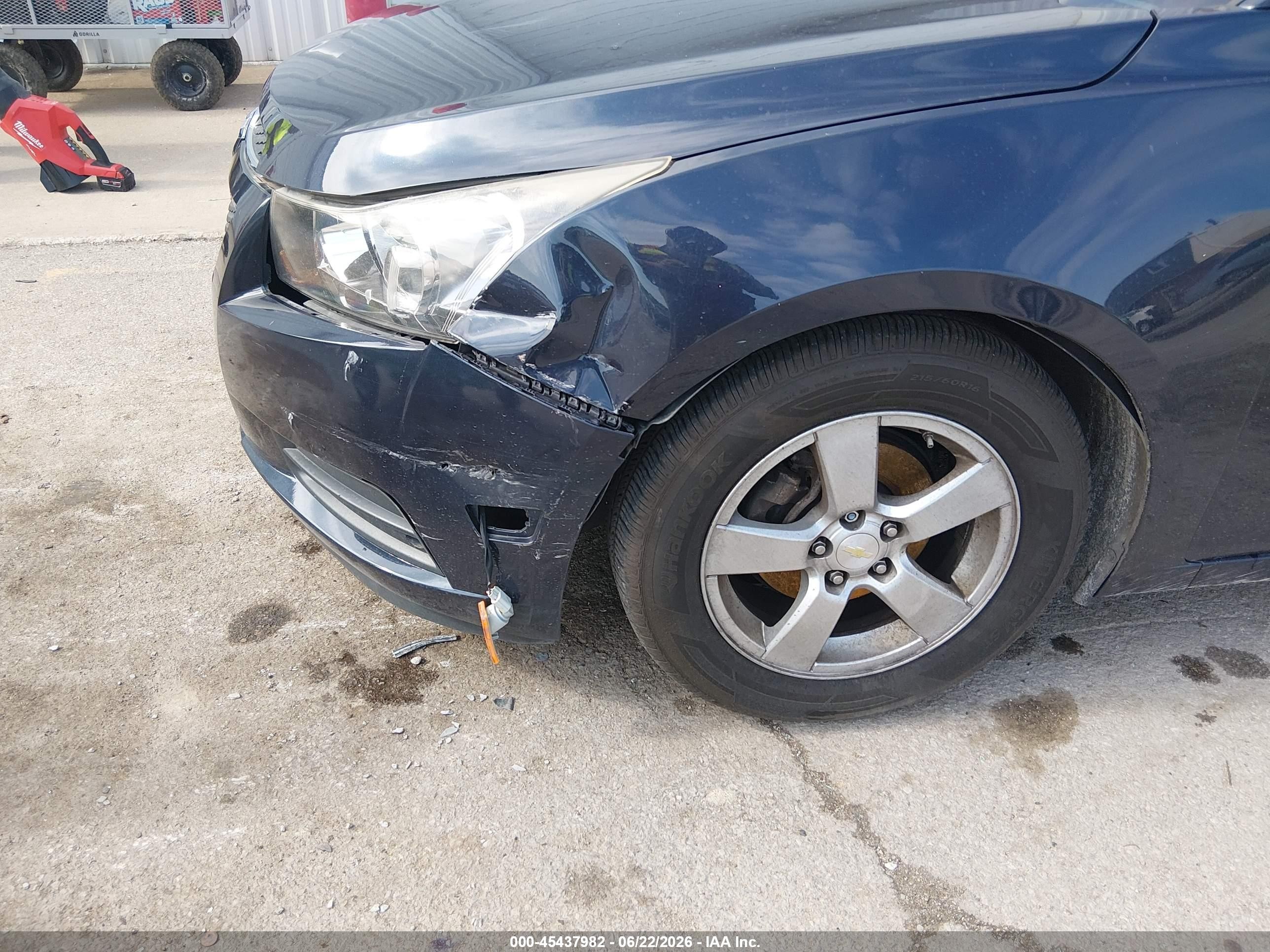 2014 Chevrolet Cruze 1lt Auto Синий vin: 1G1PC5SBXE7426934