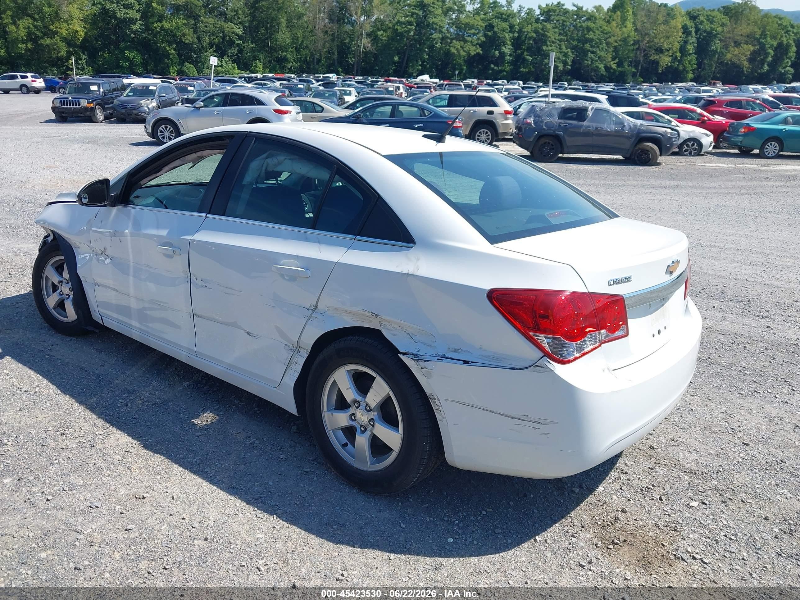 2014 Chevrolet Cruze 1lt Auto Silver vin: 1G1PC5SBXE7429591