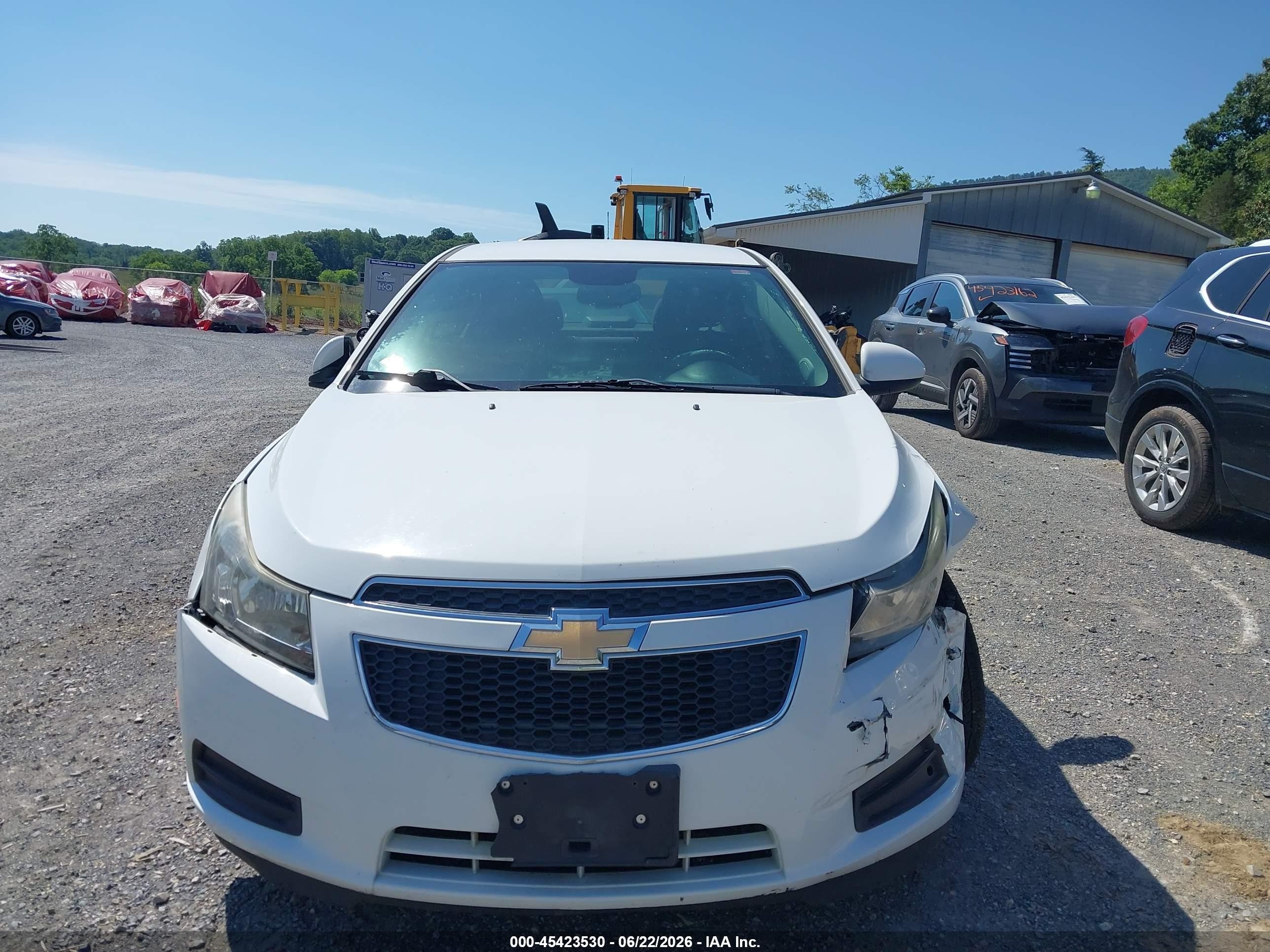 2014 Chevrolet Cruze 1lt Auto Silver vin: 1G1PC5SBXE7429591