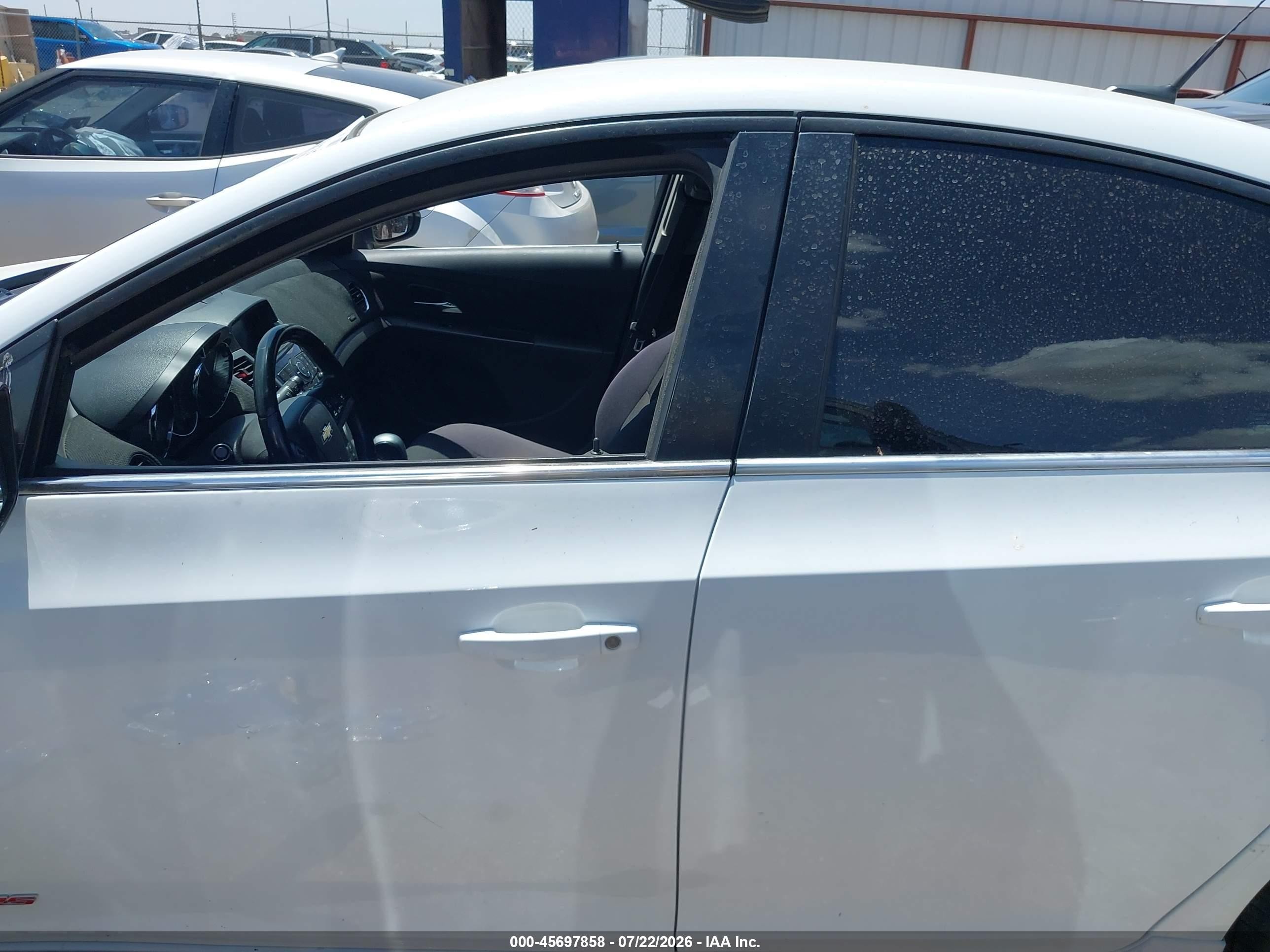 2014 Chevrolet Cruze 1lt Auto White vin: 1G1PC5SBXE7453003