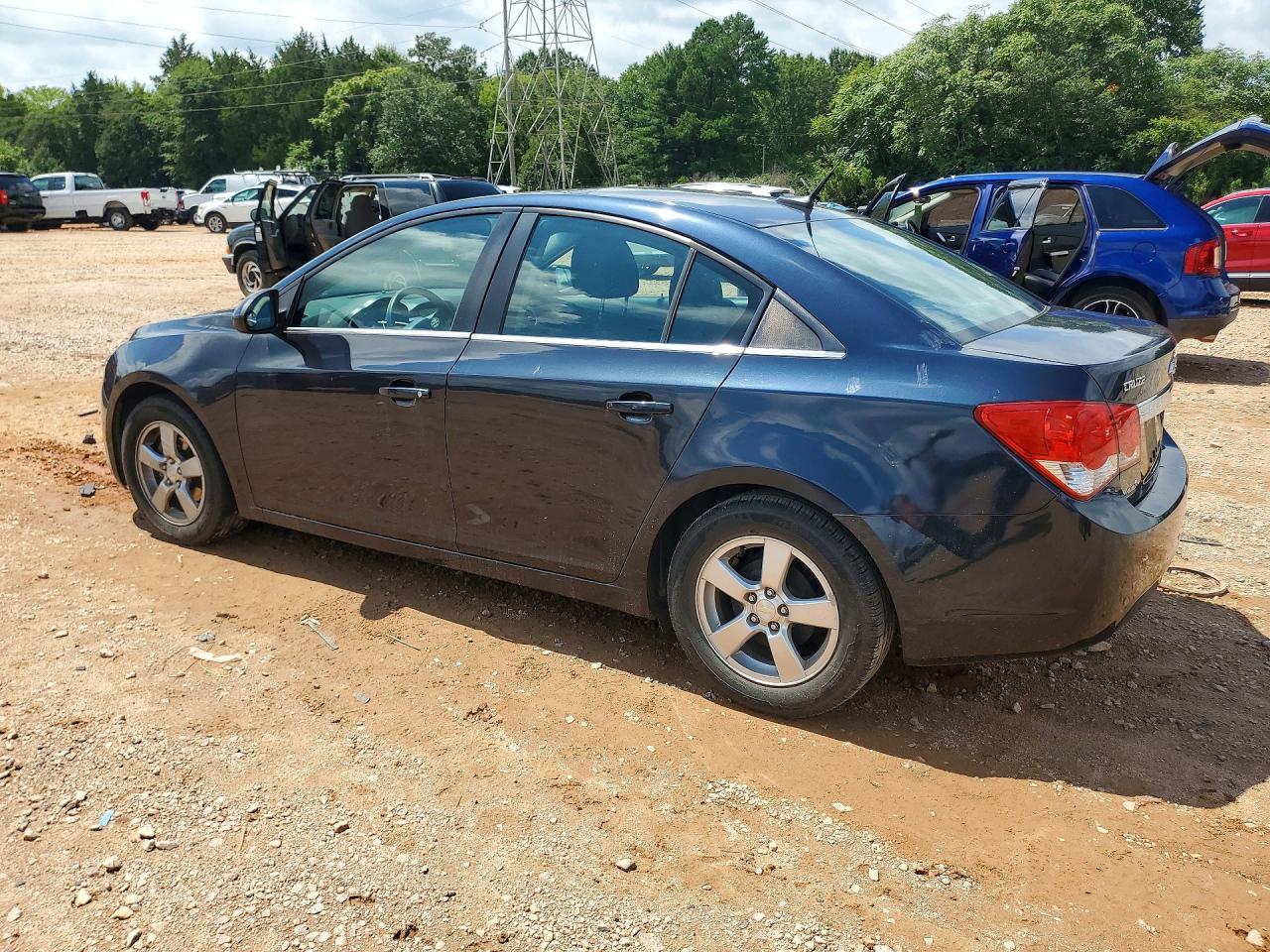 2014 Chevrolet Cruze Lt Blue vin: 1G1PC5SBXE7461358