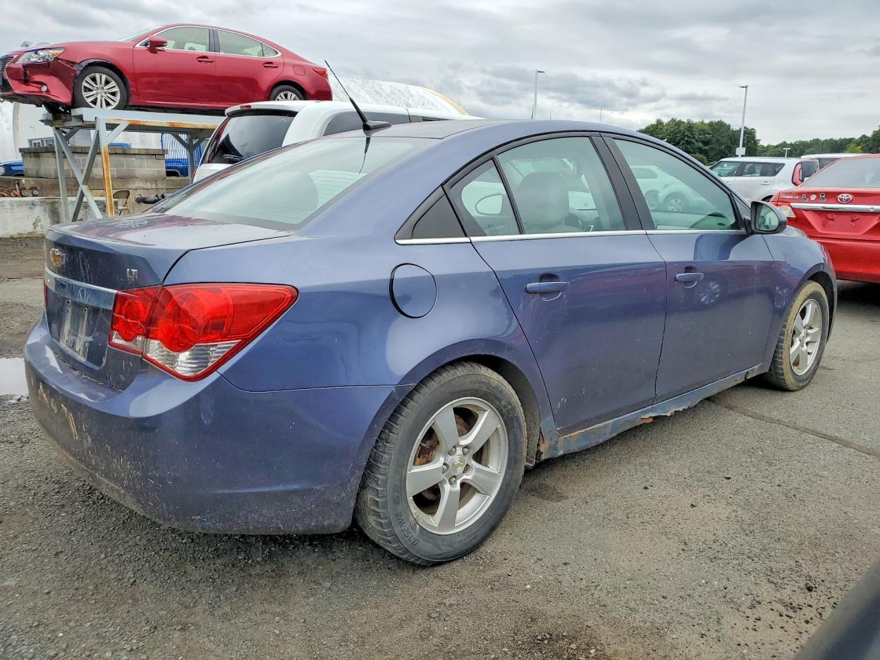 2014 Chevrolet Cruze Lt Blue vin: 1G1PC5SBXE7464843