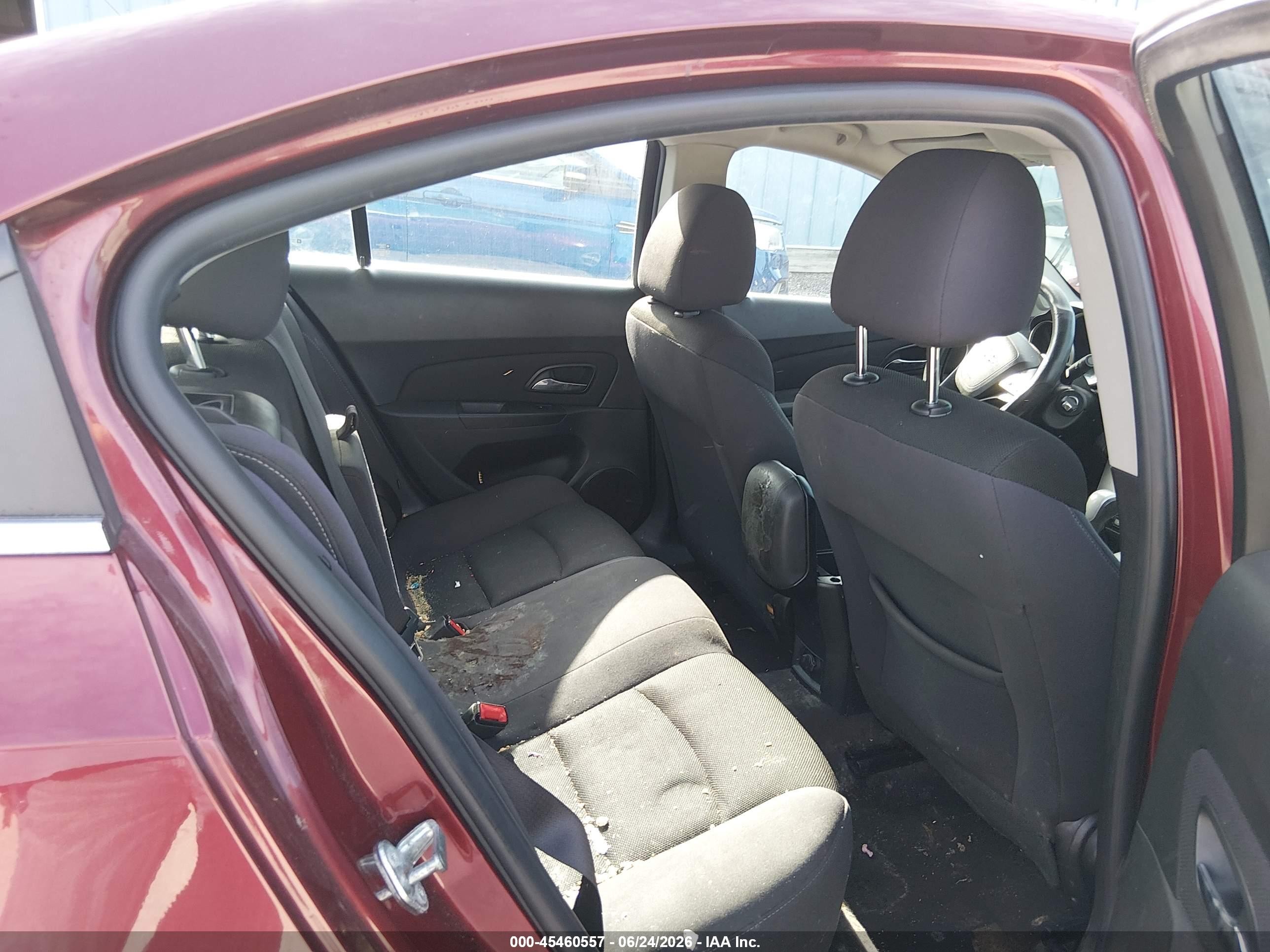 2015 Chevrolet Cruze 1lt Auto Бордовый vin: 1G1PC5SBXF7126148