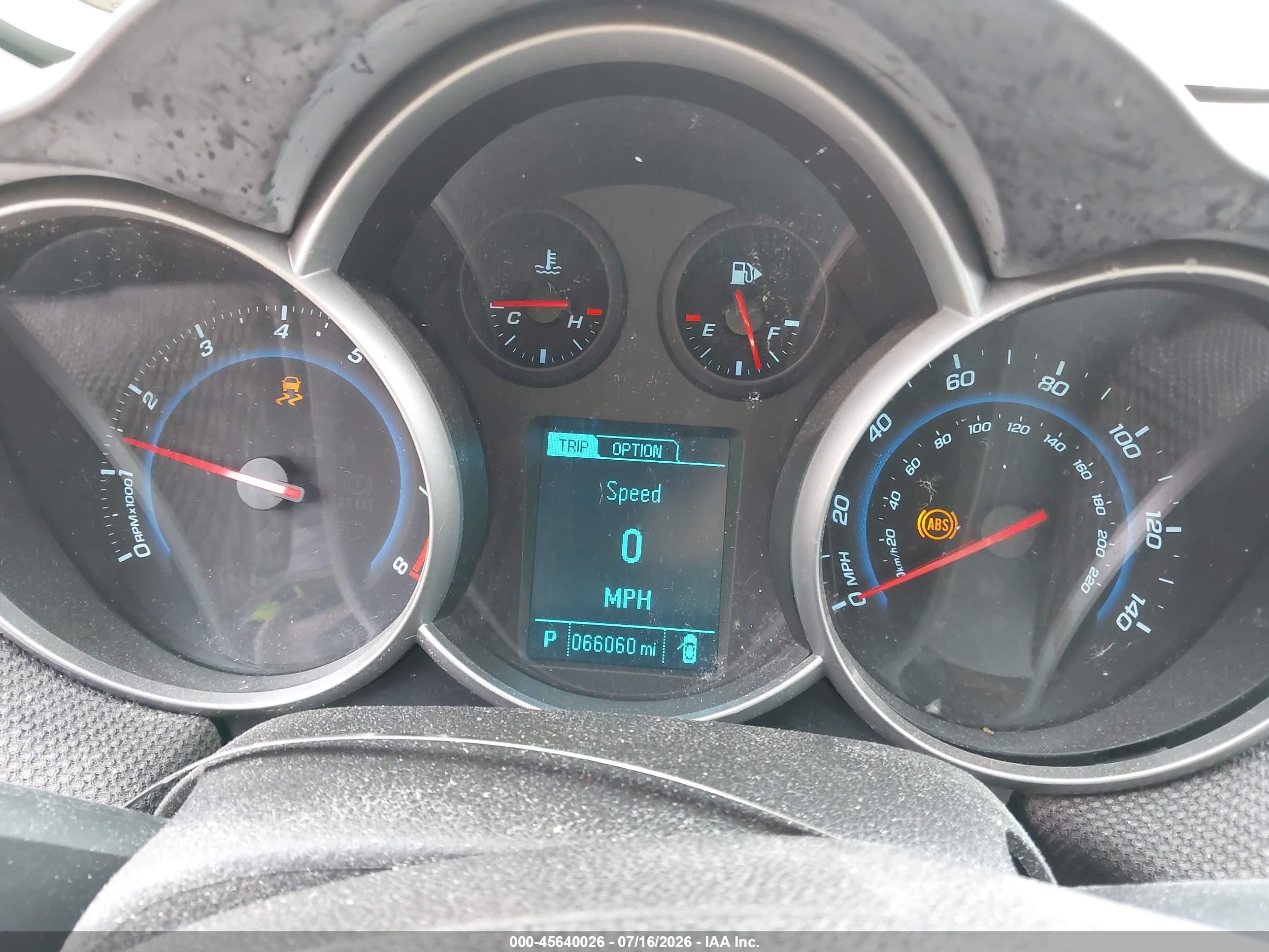 2015 Chevrolet Cruze 1lt Auto Gray vin: 1G1PC5SBXF7149946
