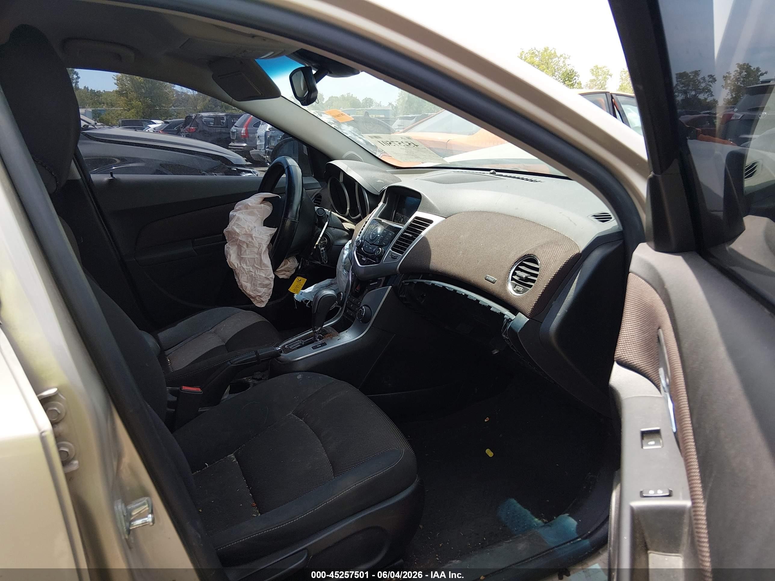 2015 Chevrolet Cruze 1lt Auto Tan vin: 1G1PC5SBXF7174992