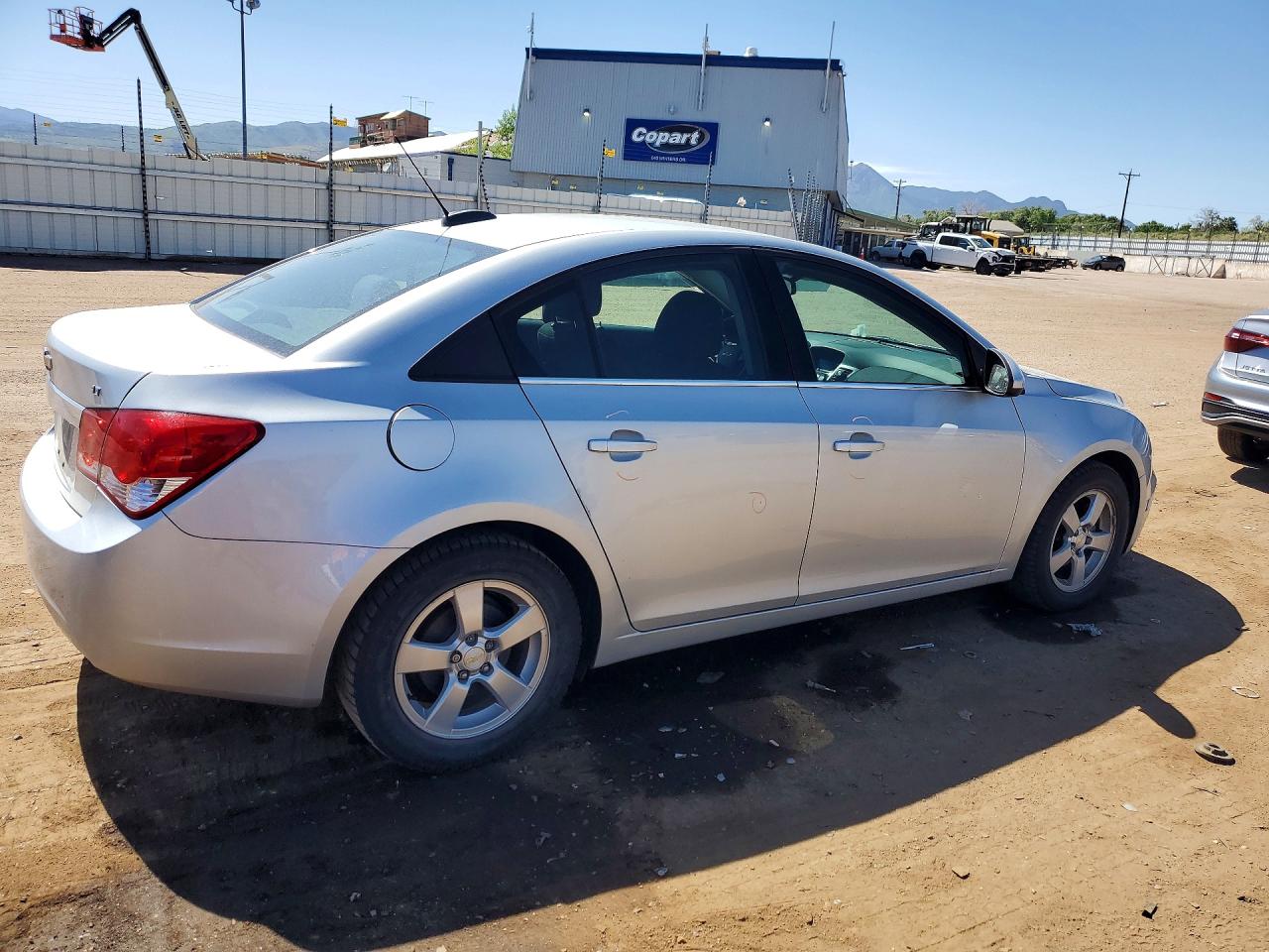 2015 Chevrolet Cruze Lt Silver vin: 1G1PC5SBXF7175981