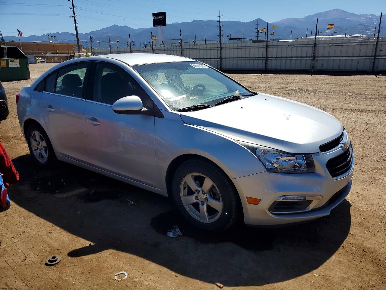 2015 Chevrolet Cruze Lt Silver vin: 1G1PC5SBXF7175981