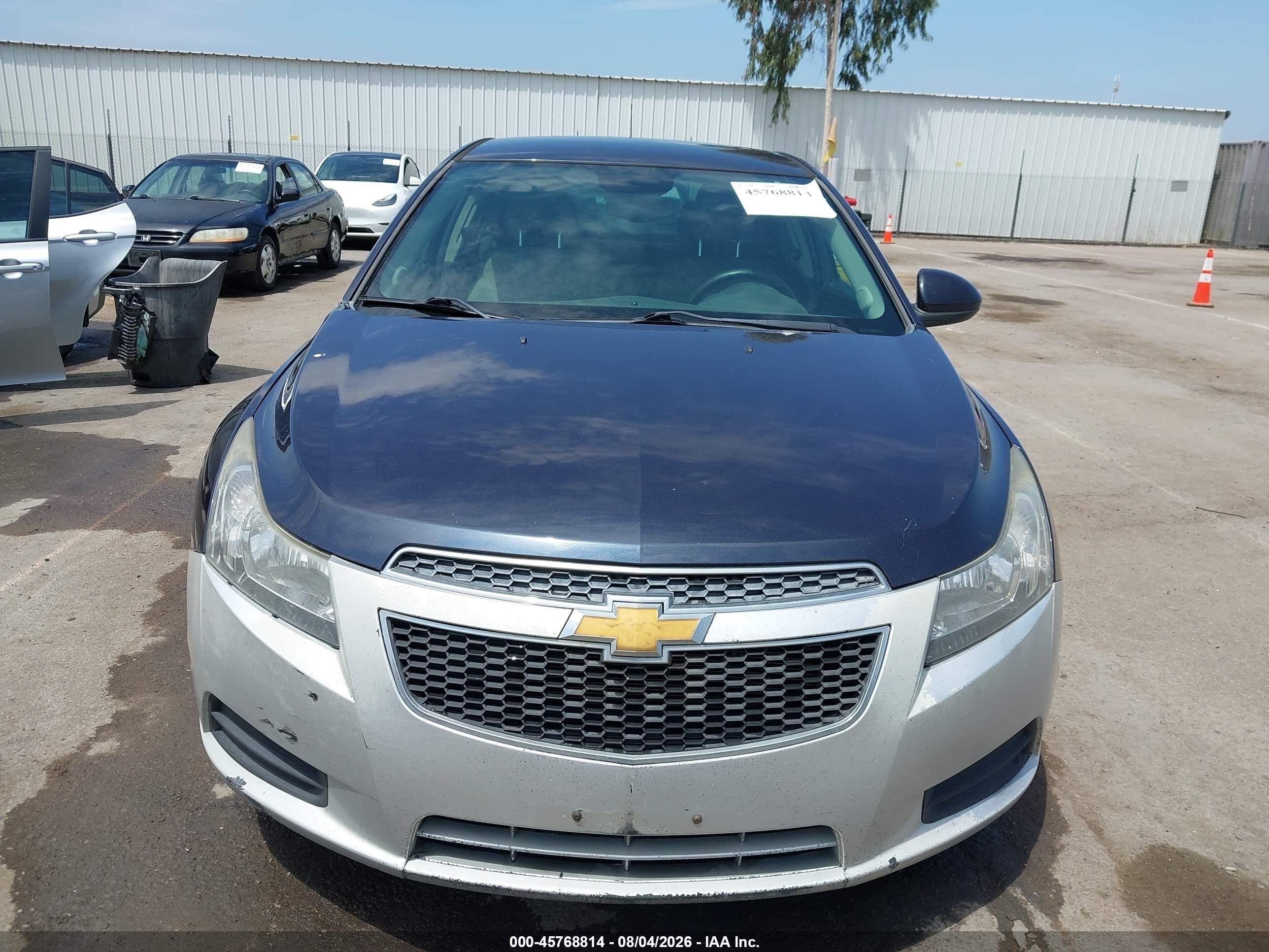 2015 Chevrolet Cruze 1lt Auto Dark Blue vin: 1G1PC5SBXF7184437